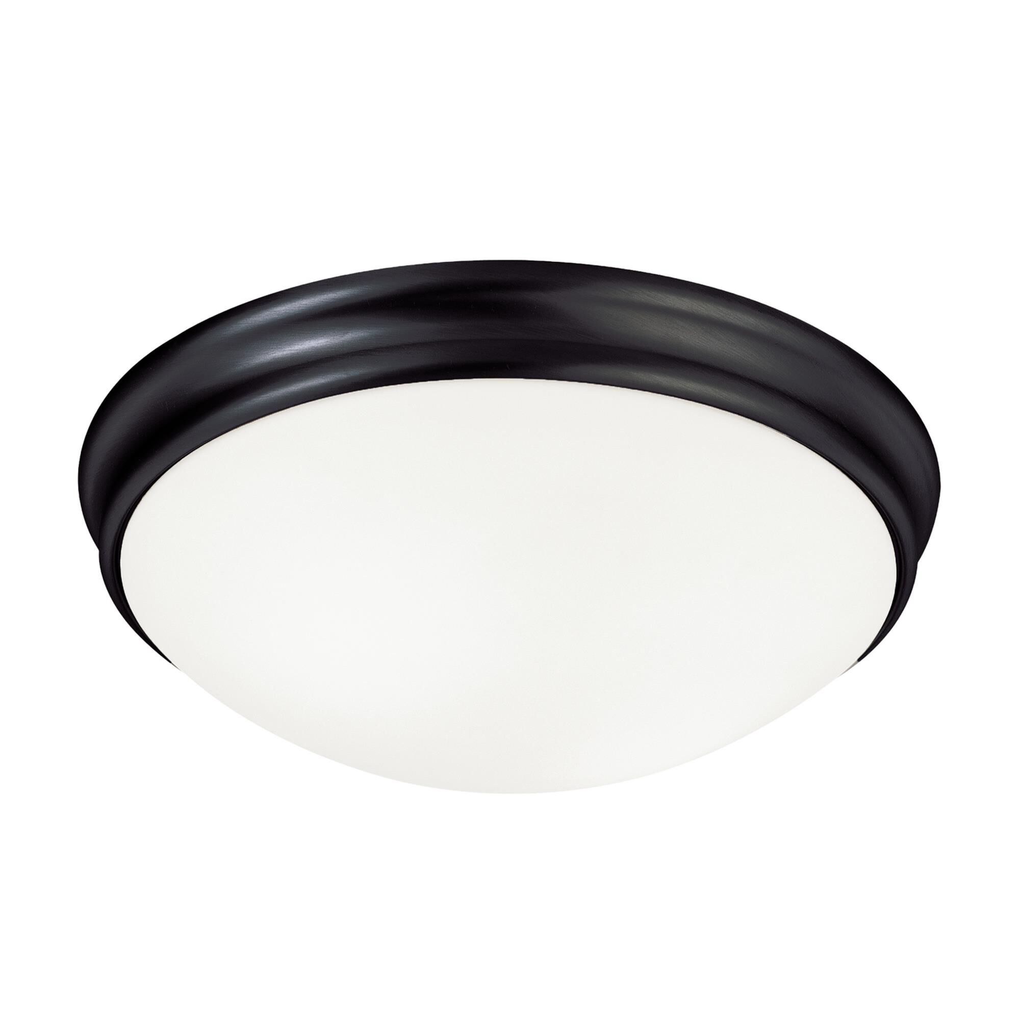 Shown in Matte Black finish and White glass