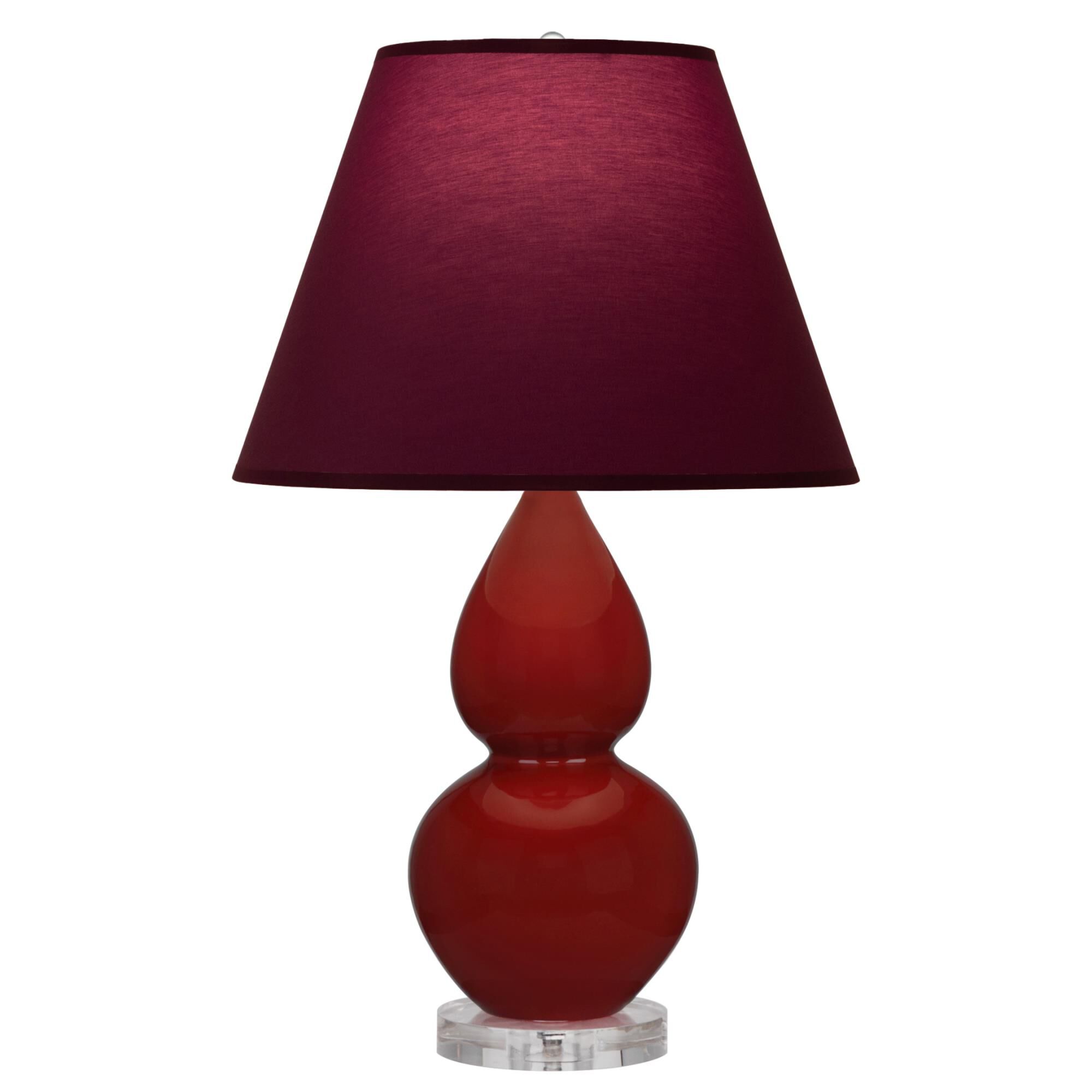 Small Double Gourd 23 Inch Table Lamp by Robert Abbey