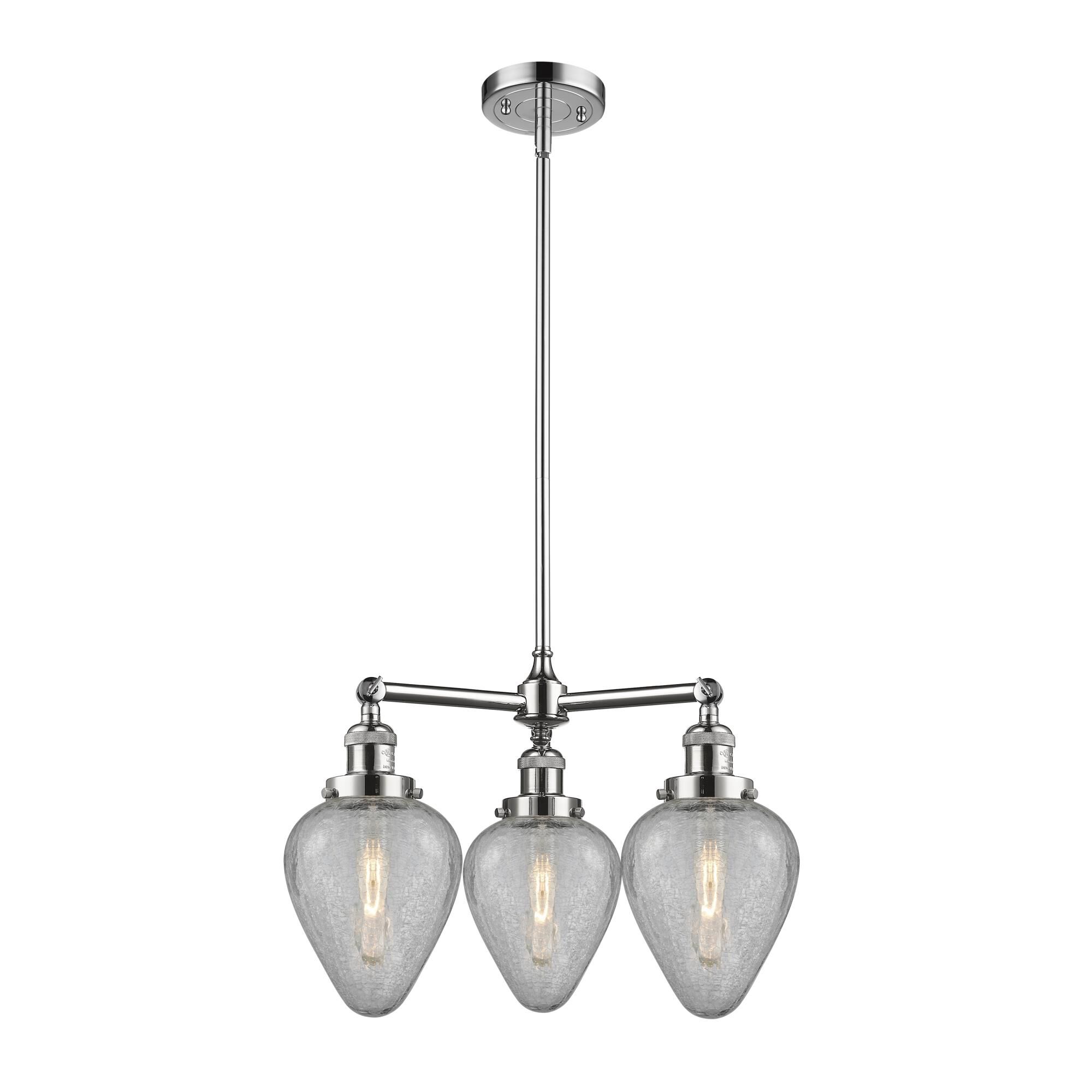 Bruno Marashlian Geneseo 26 Inch 3 Light Chandelier,