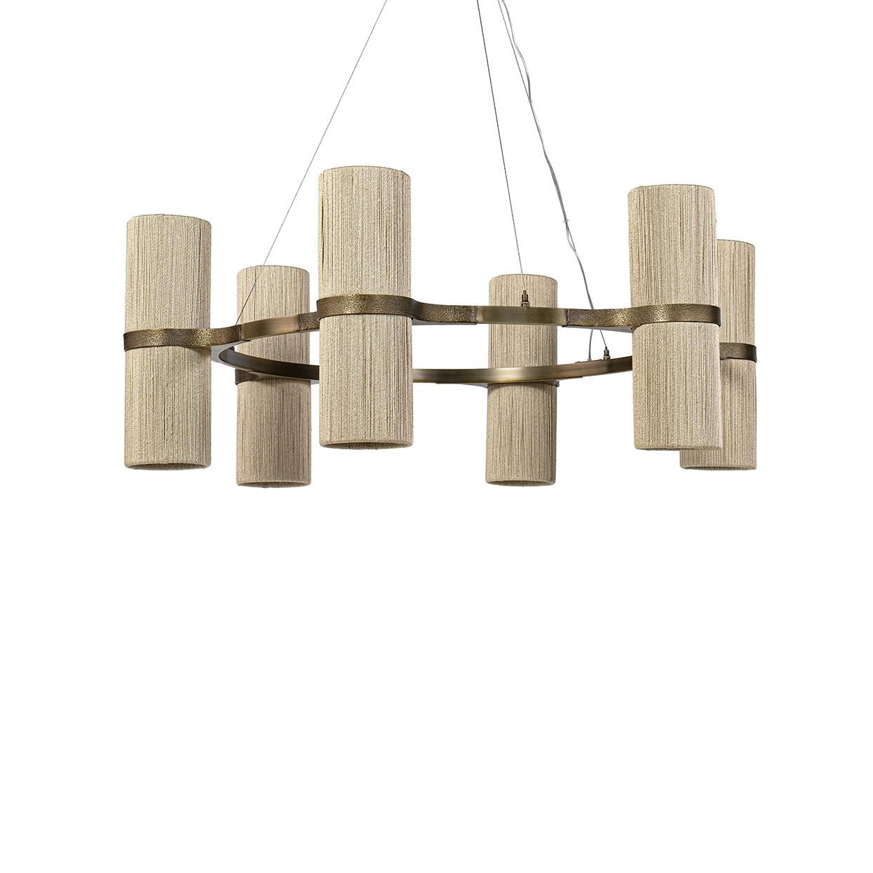 Sinclair 41 Inch Chandelier by Palecek