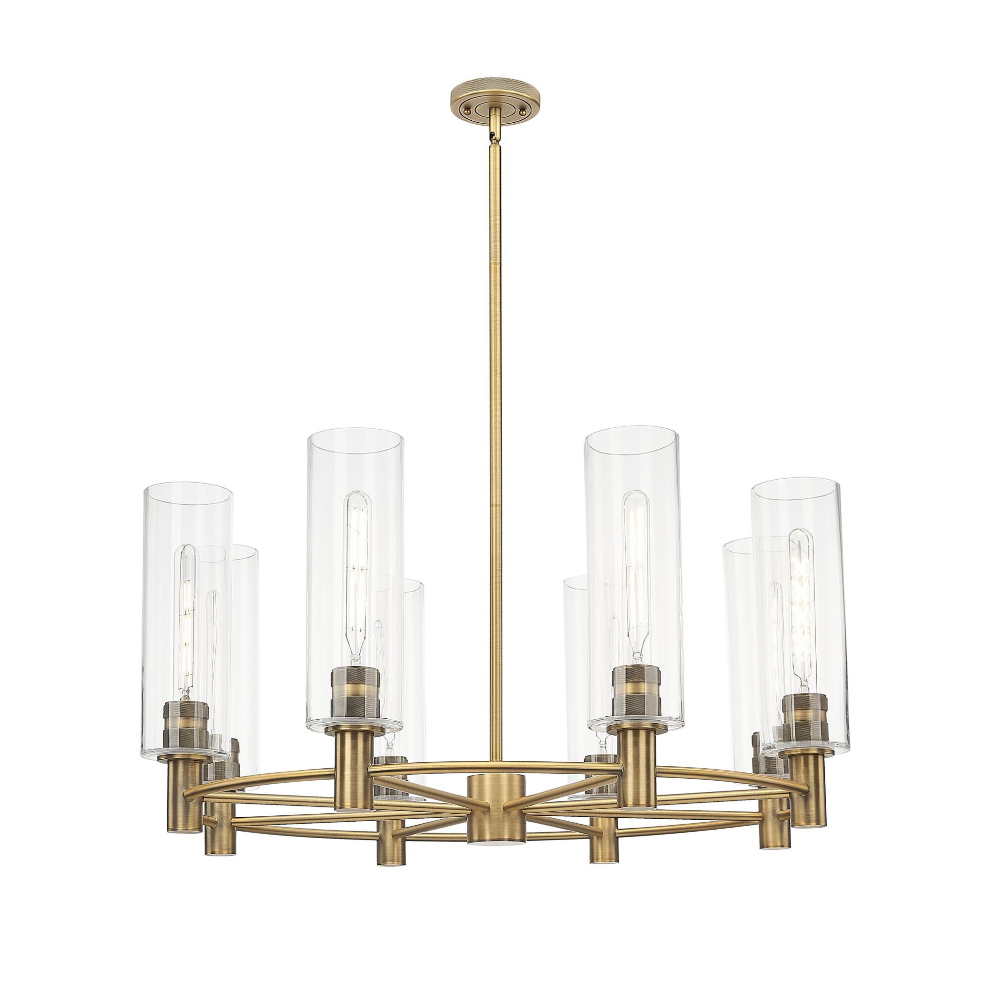 Shown in Brushed Brass finish