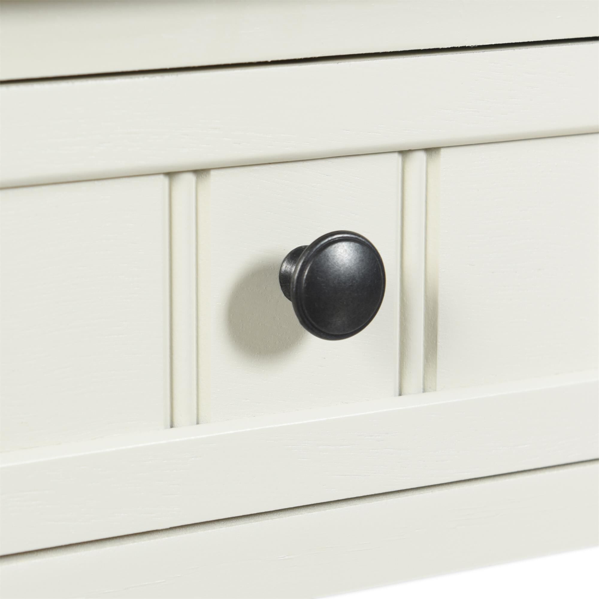 Shown in White finish
