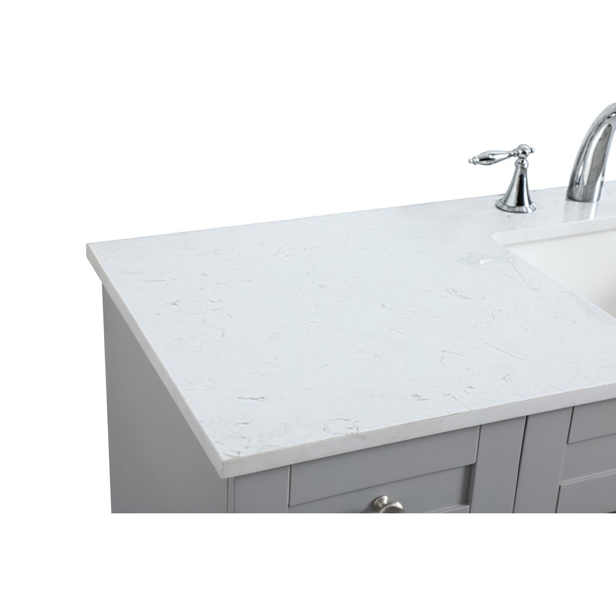 Shown in Grey finish