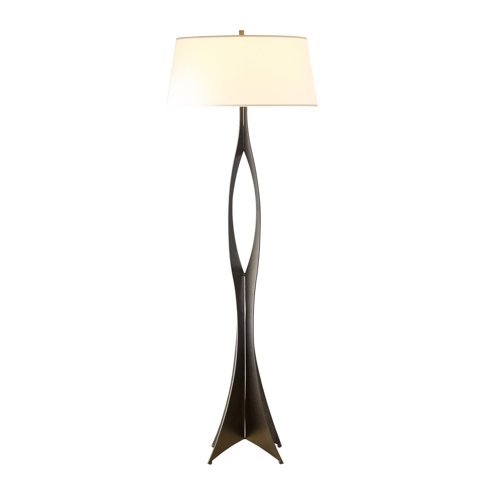 Shown in Dark Smoke finish and Natural Anna shade