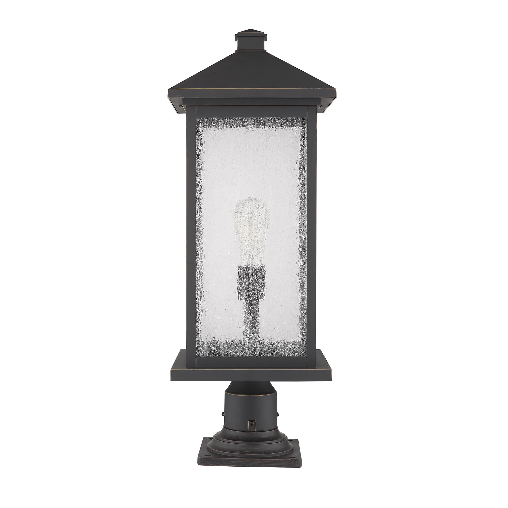 Z-Lite Portland 26 Inch Tall Outdoor Pier Lamp