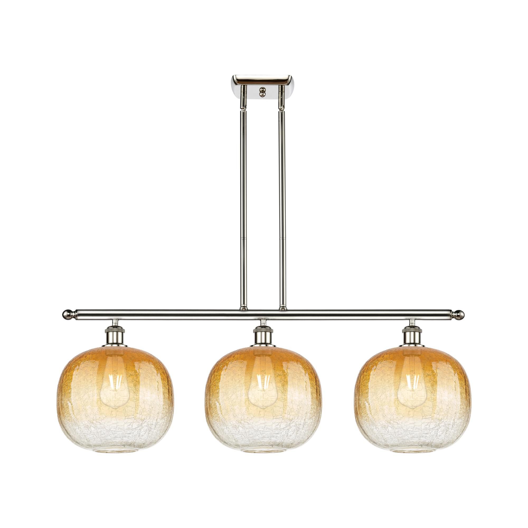 Bruno Marashlian Brookhaven Sphere 37 Inch Linear Suspension Light by Innovations Lighting