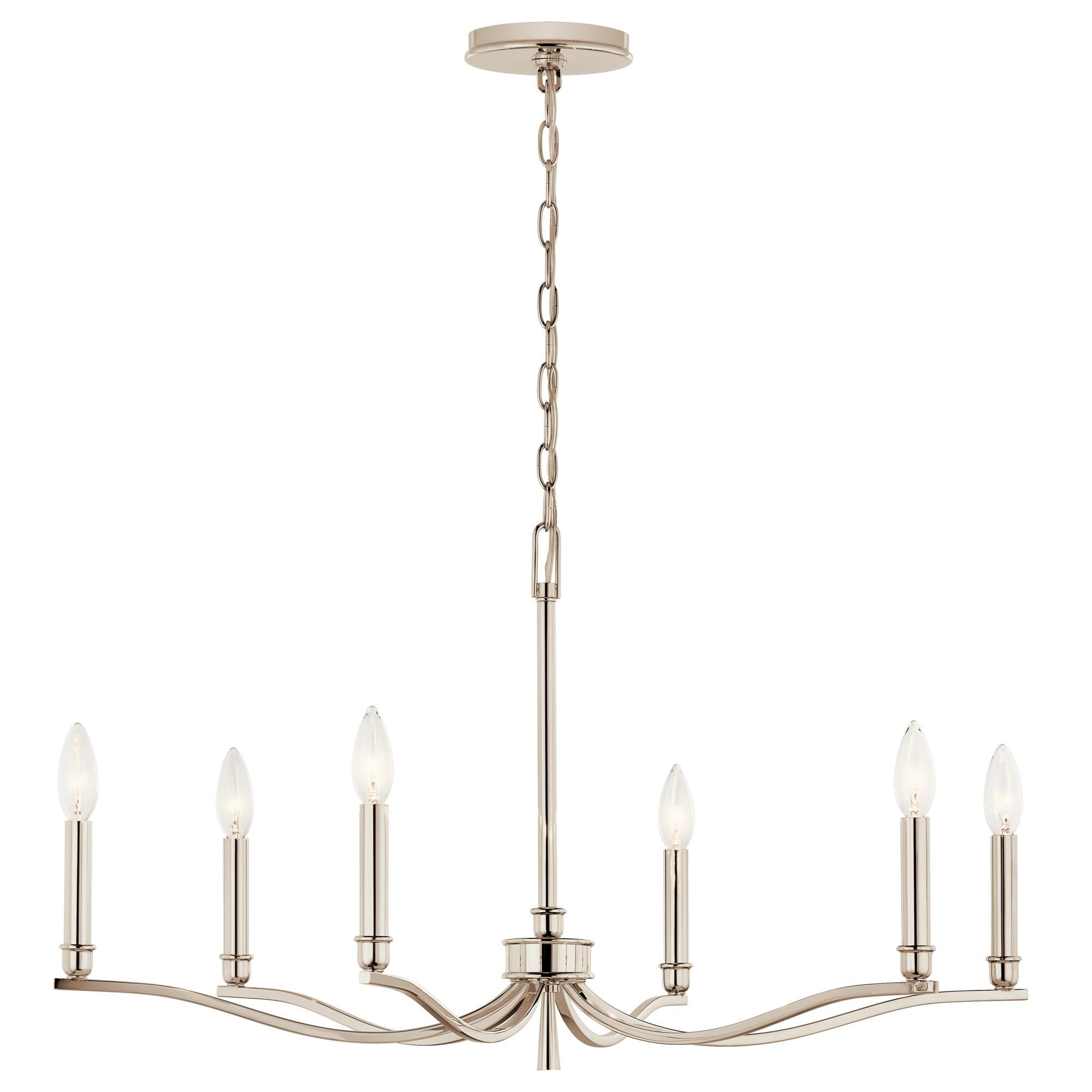 Malene 32 Inch Chandelier,