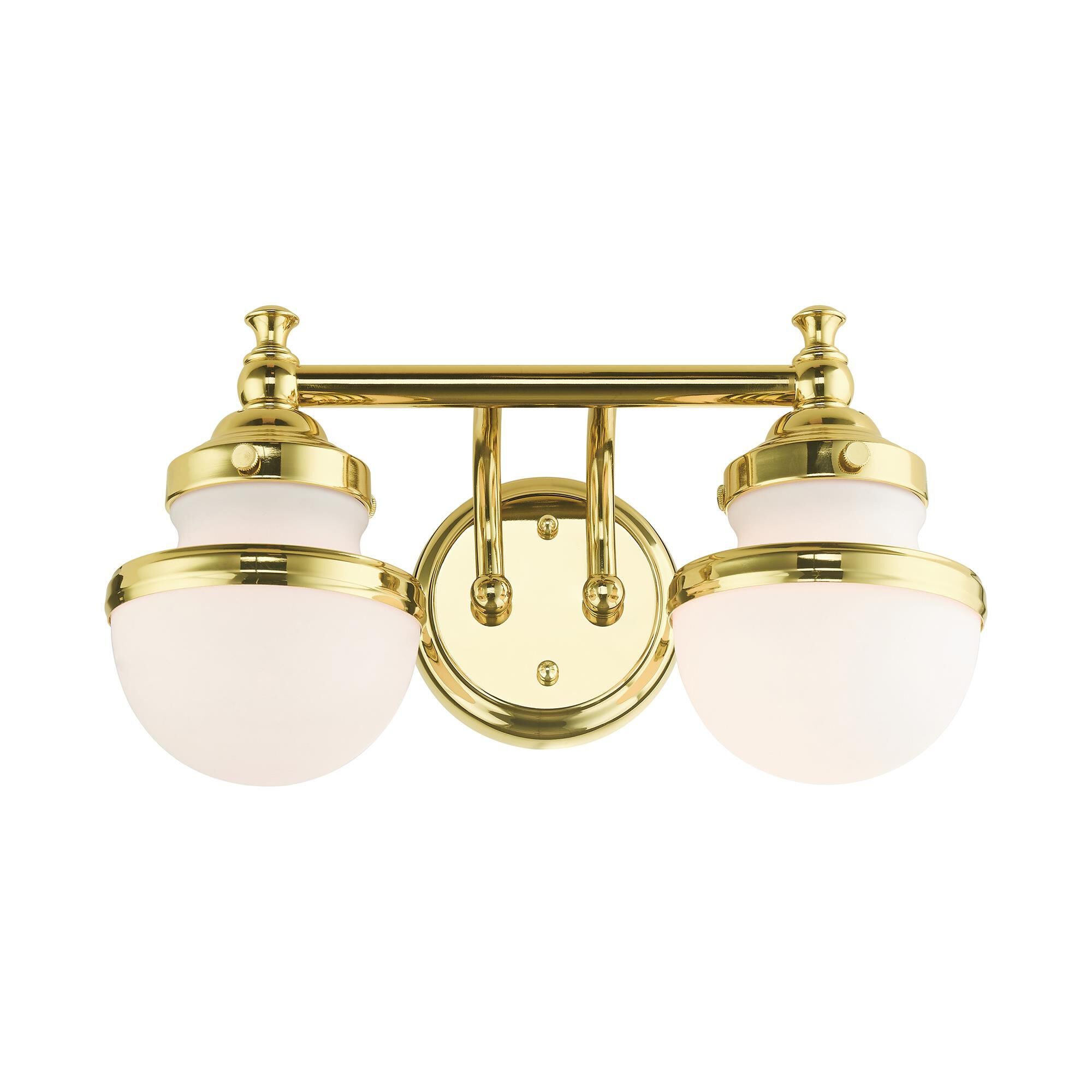 Oldwick 15 Inch 2 Light Bath Vanity Light by Livex Lighting