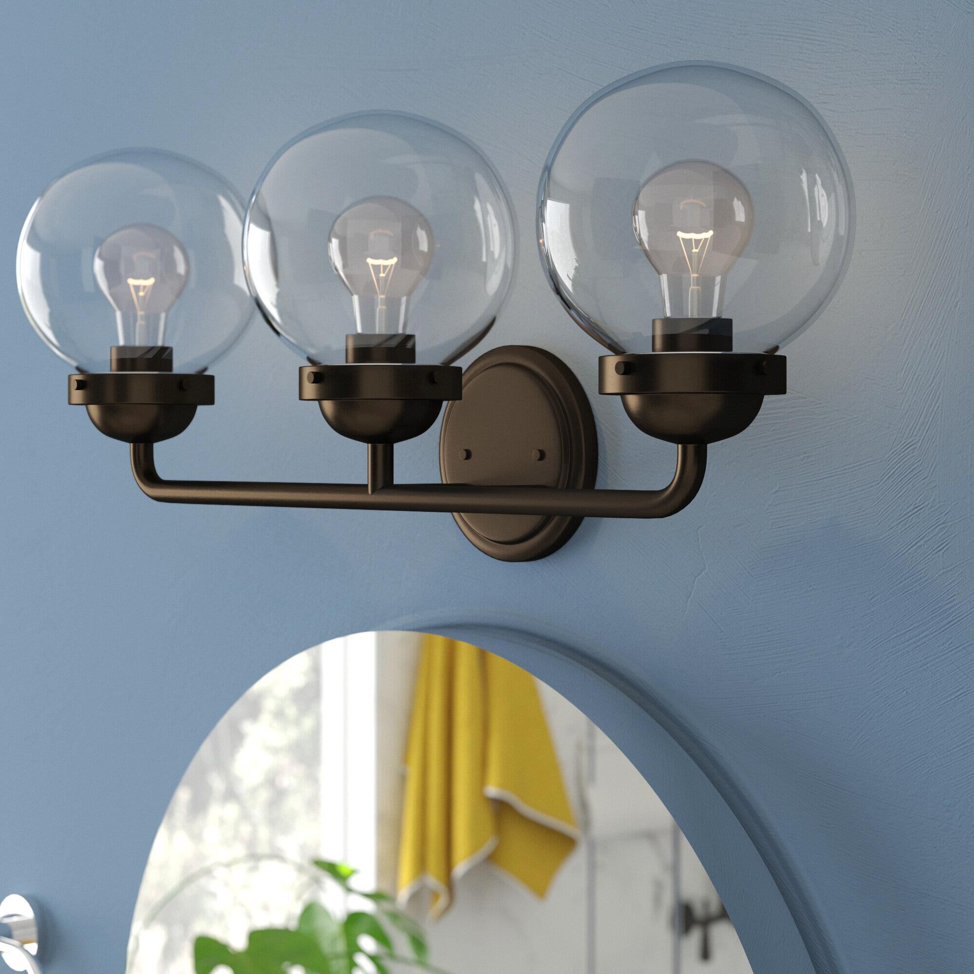 Shown in Oil Rubbed Bronze finish and Clear glass