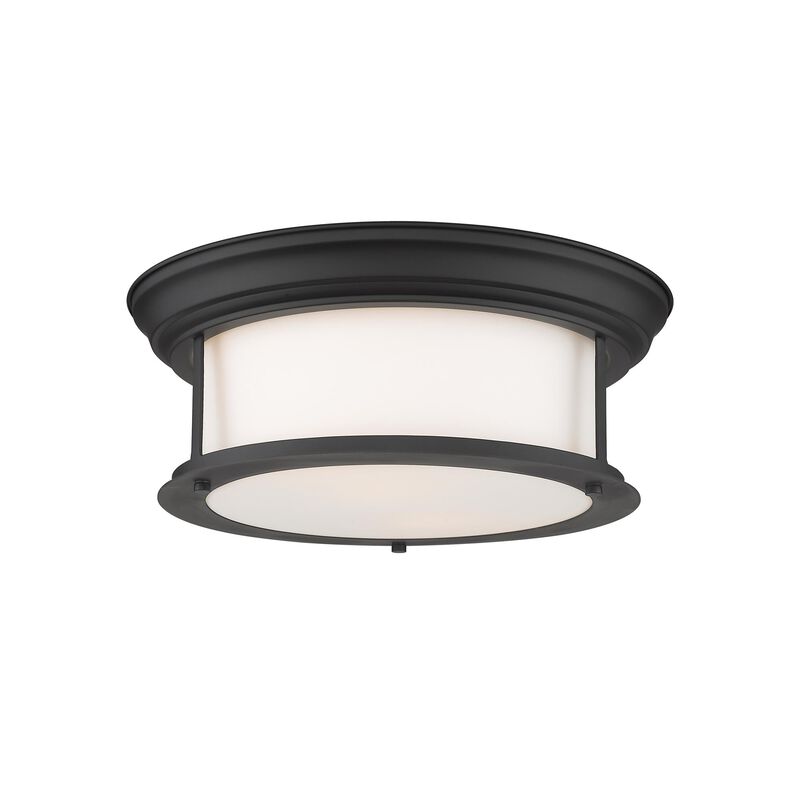 Sonna 13 Inch 2 Light Flush Mount by Z-Lite