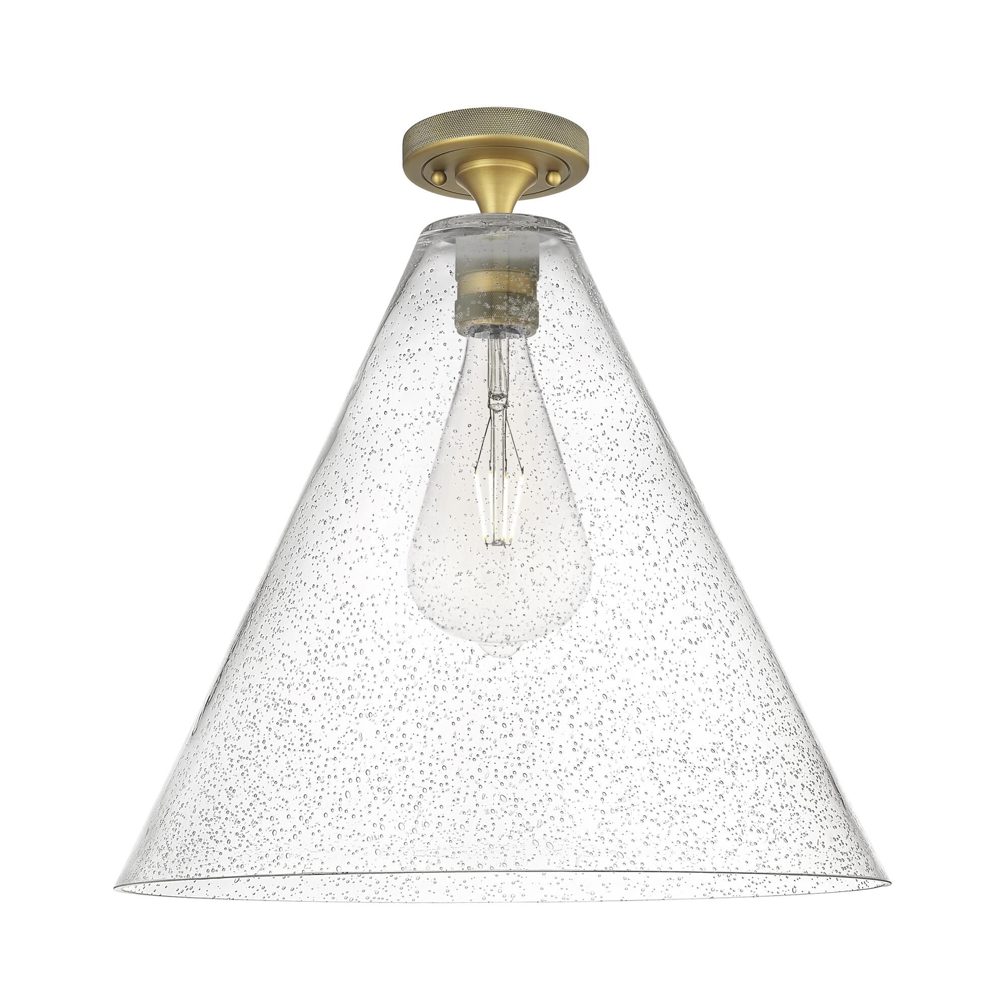 Shown in Brushed Brass finish