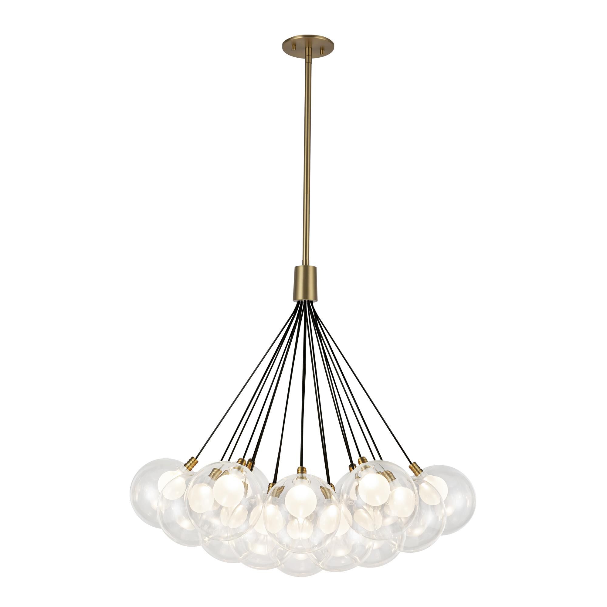 Bolla 28 Inch Chandelier Kuzco Lighting