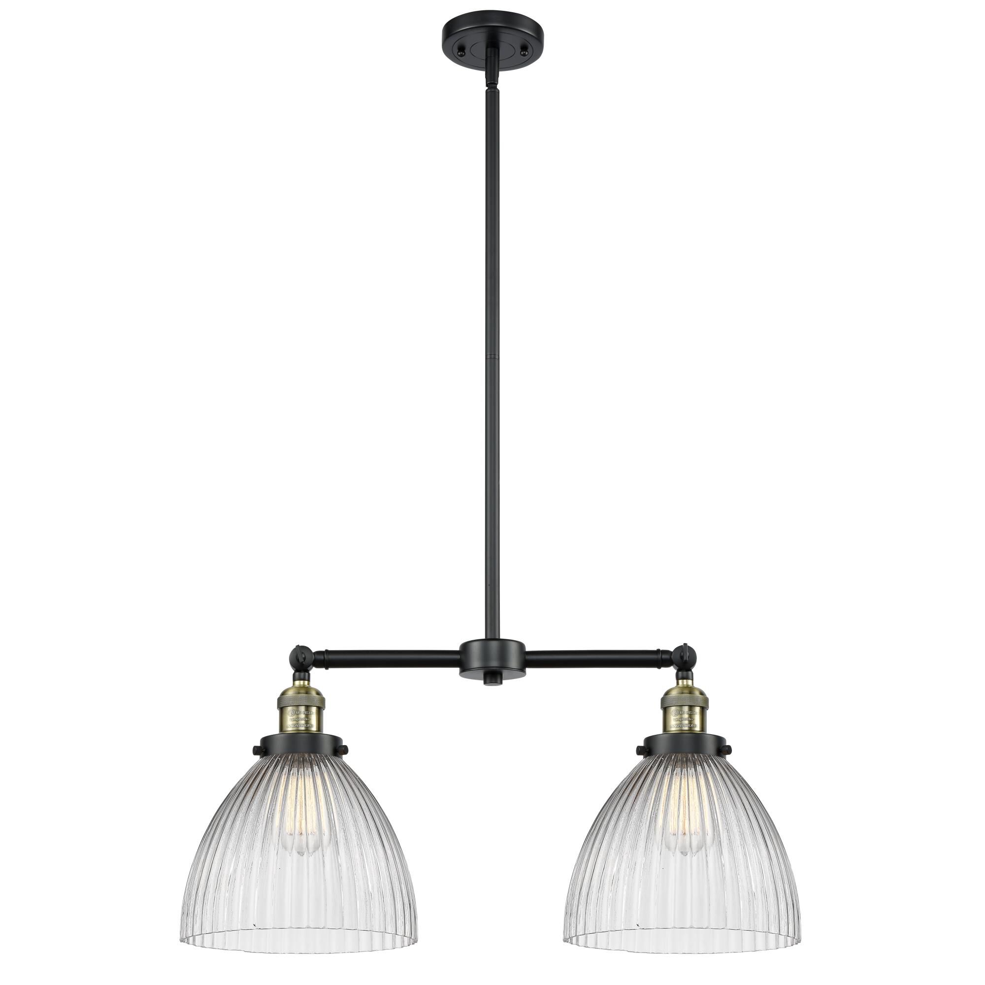 Bruno Marashlian Seneca Falls 21 Inch 2 Light Mini Chandelier by Innovations Lighting