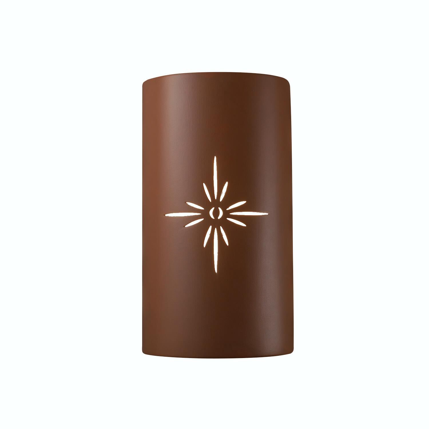 Sun Dagger Outdoor Wall Light by Justice Design Group