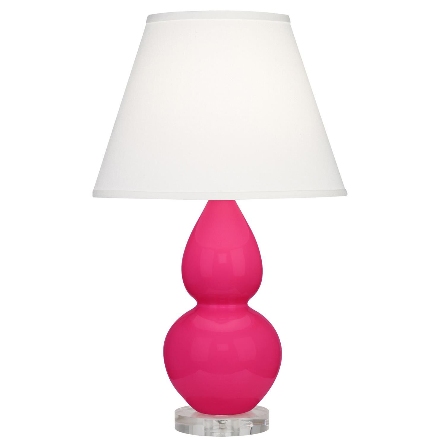 Shown in Razzle Rose finish and Pearl shade and Lucite accent
