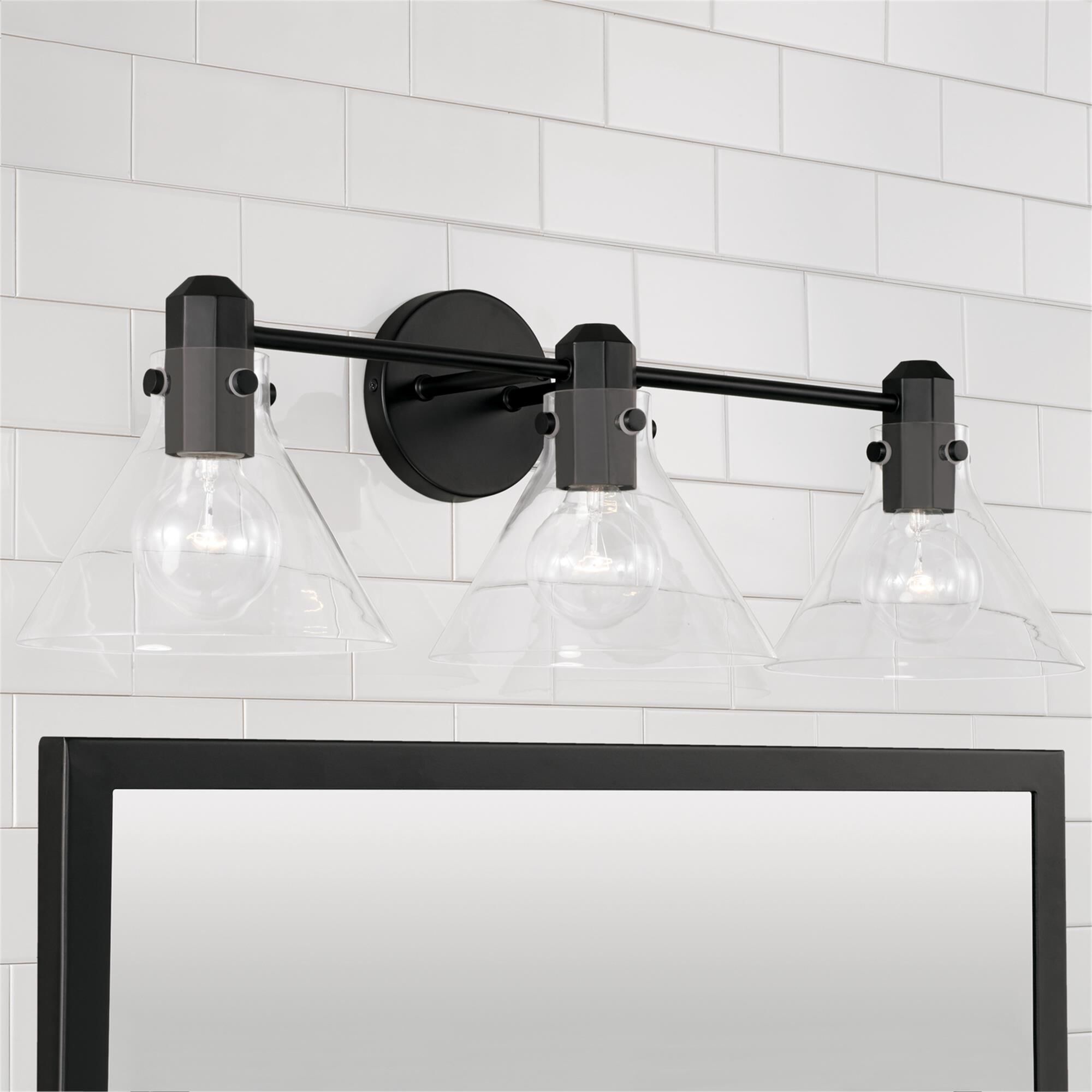 Greer 28 Inch 3 Light Bath Vanity Light by Capital Lighting Fixture Company
