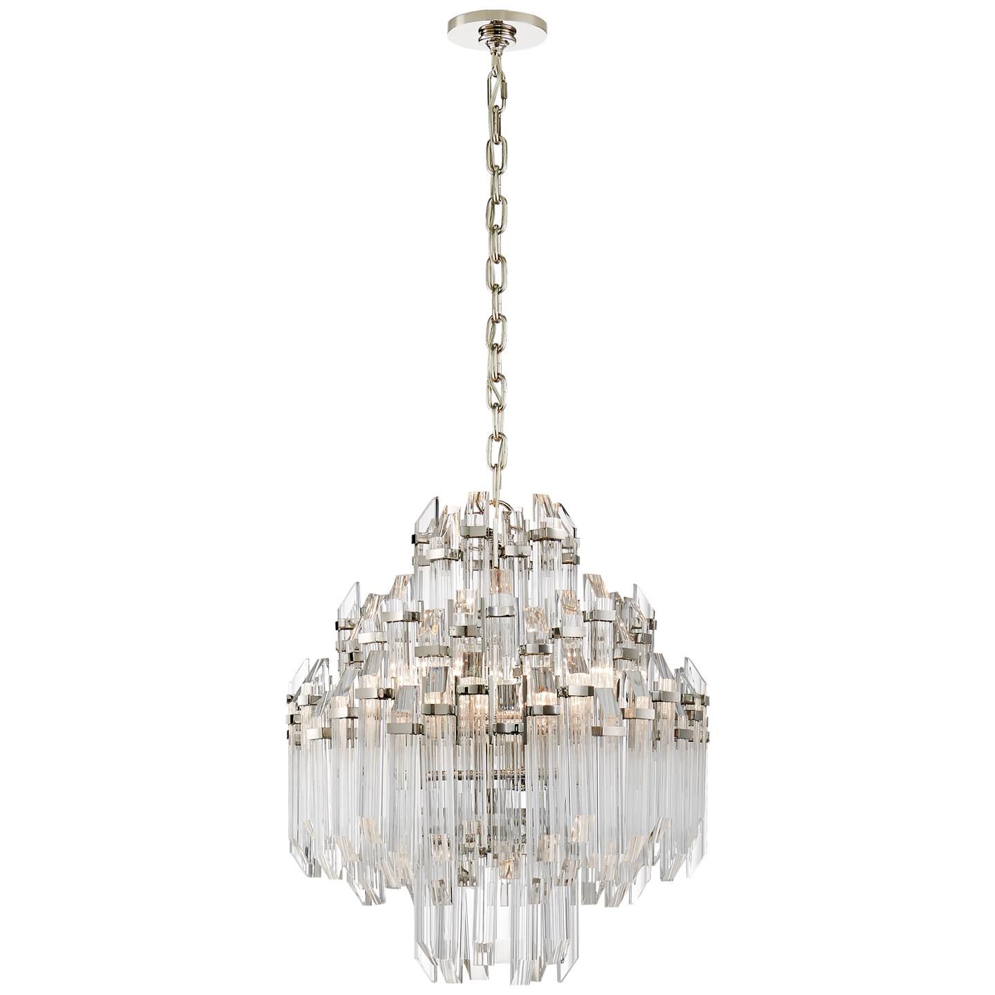 Suzanne Kasler Adele 20 Inch 6 Light Mini Chandelier by Visual Comfort Signature Collection