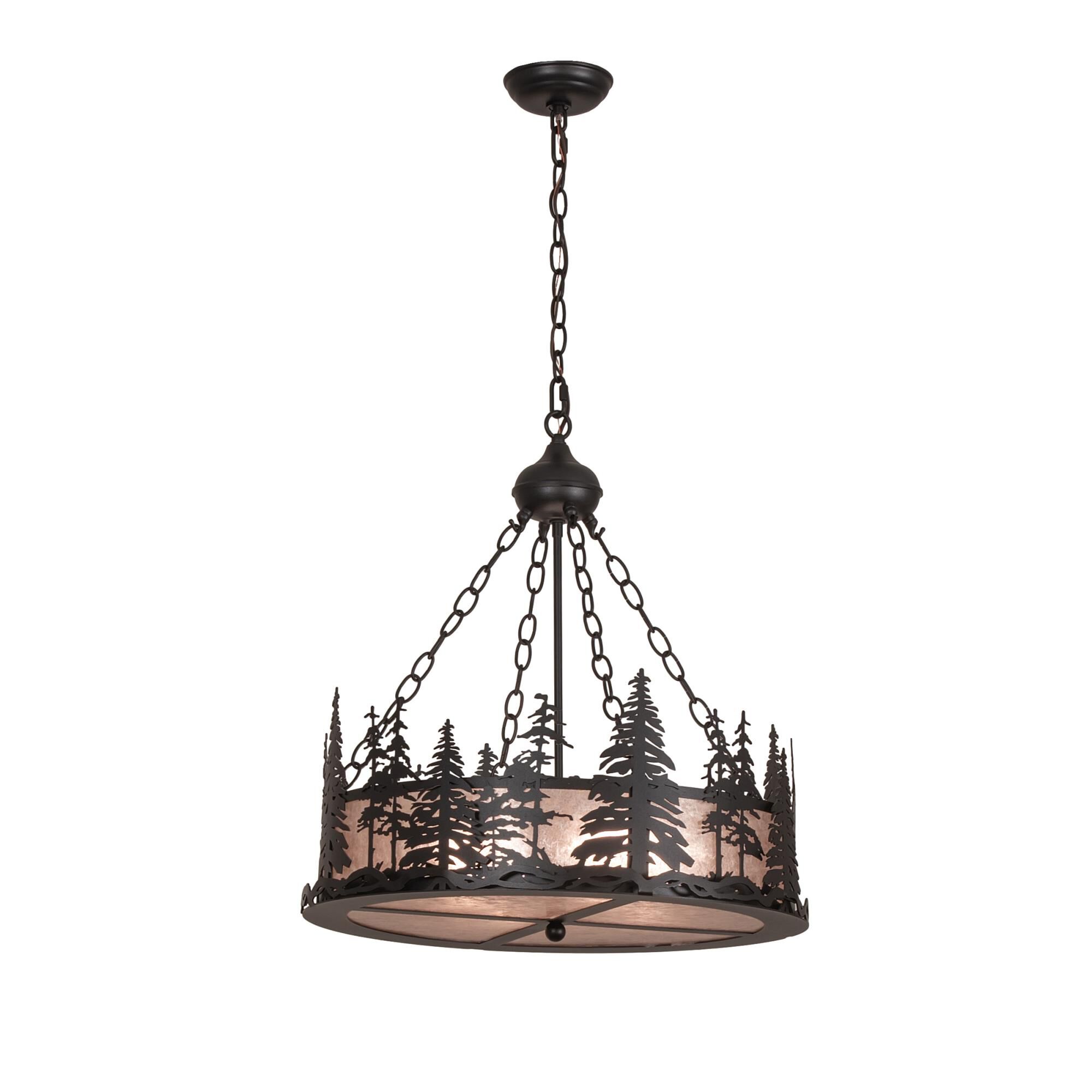 Tall Pines 23 Inch Large Pendant by Meyda Lighting