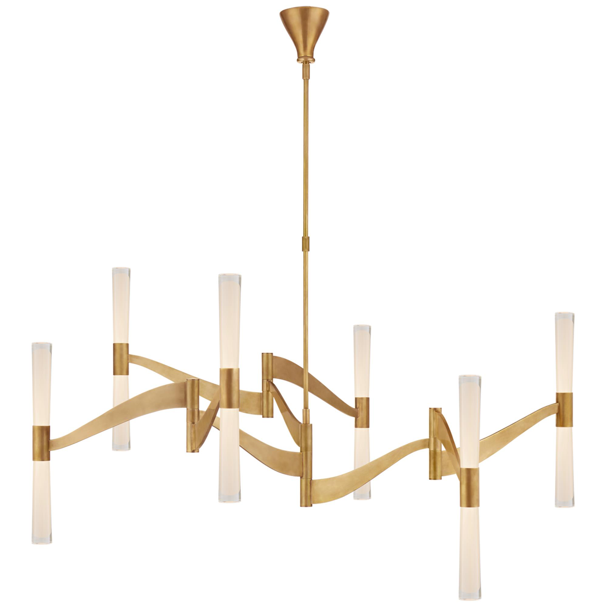 Shown in Hand-Rubbed Antique Brass finish and Clear glass and Clear Glass shade