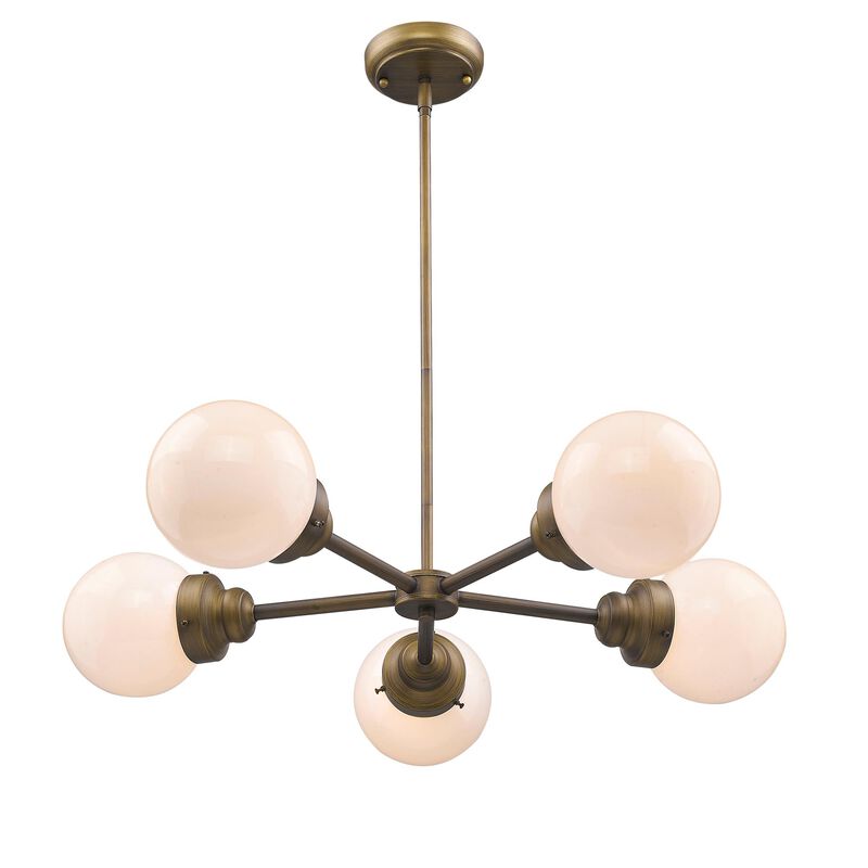 Portsmith 30 Inch 5 Light Chandelier by Acclaim Lighting