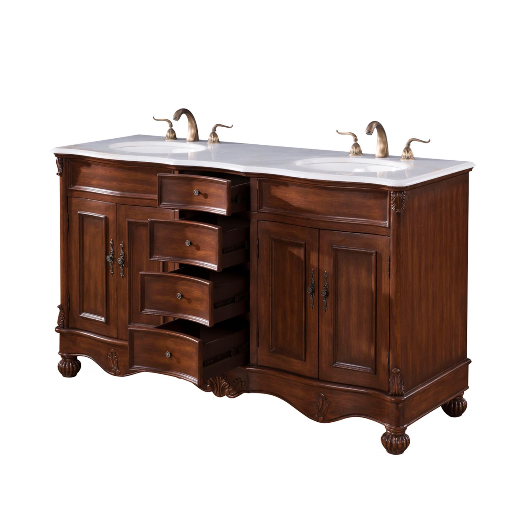 Shown in Teak Color finish