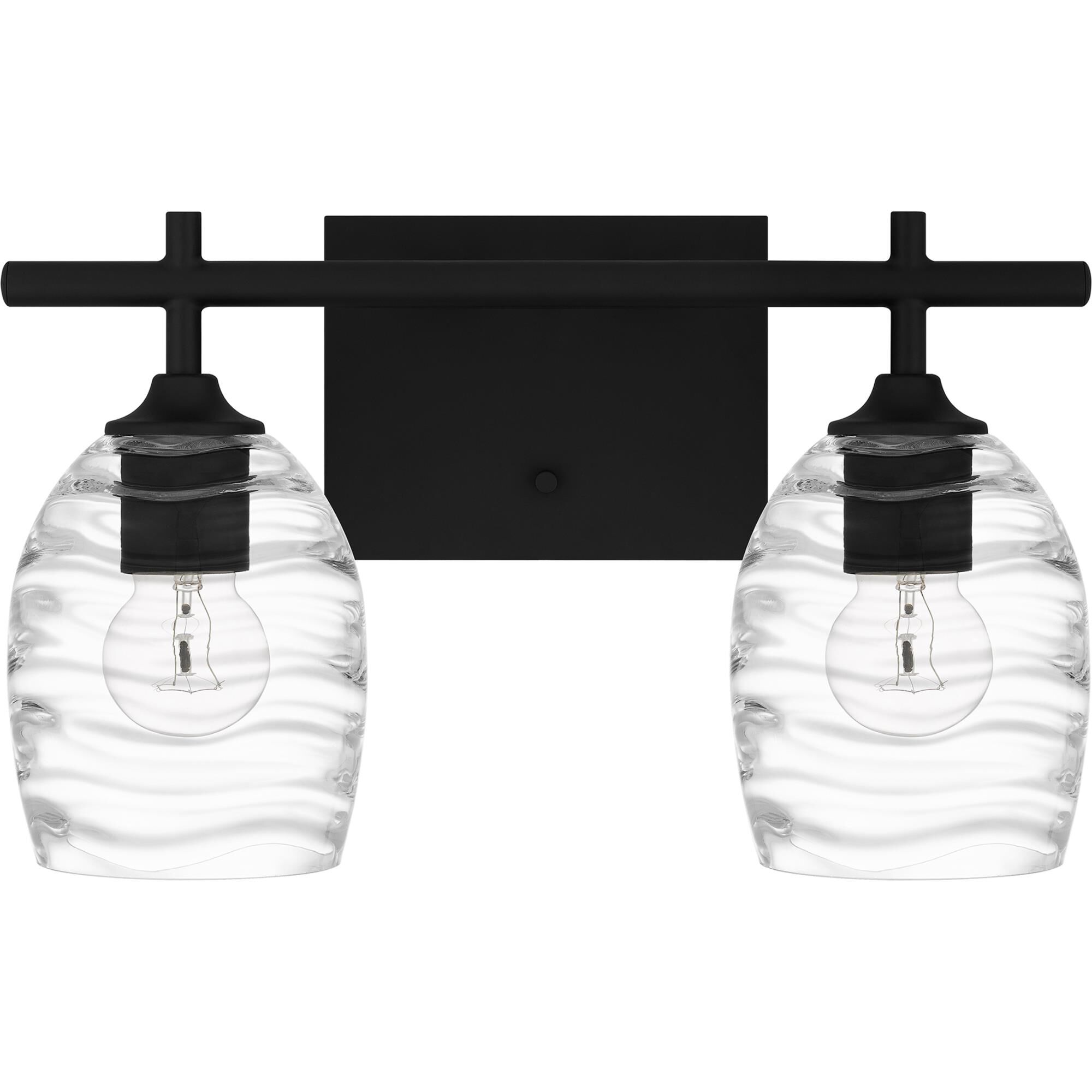 Lucy 15 Inch 2 Light Bath Vanity Light by Quoizel
