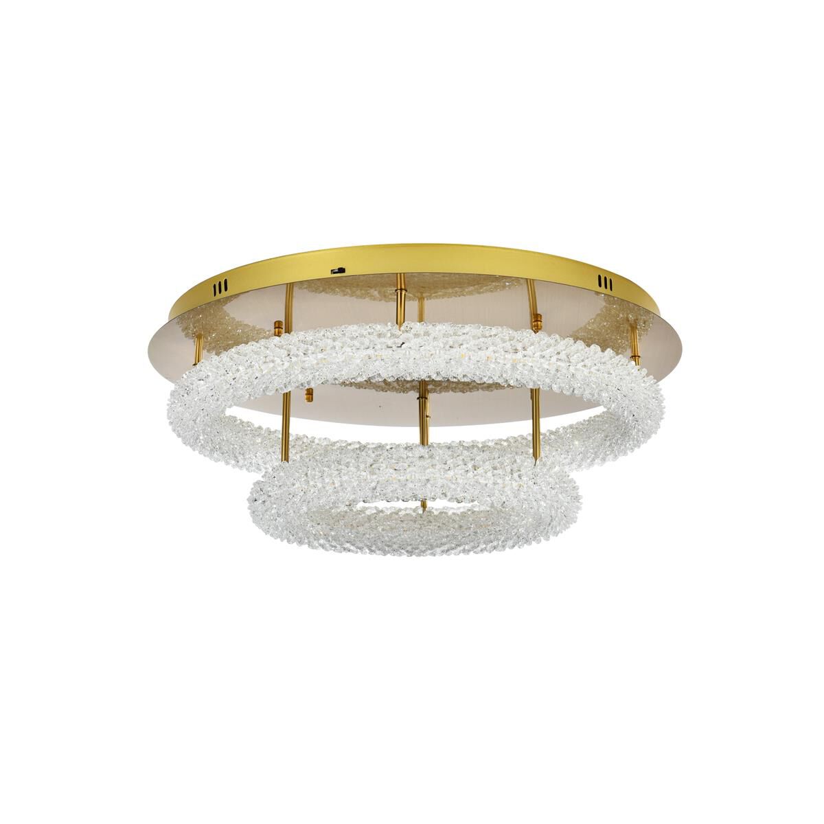 Bowen 26 Inch Semi Flush Mount by Elegant Lighting