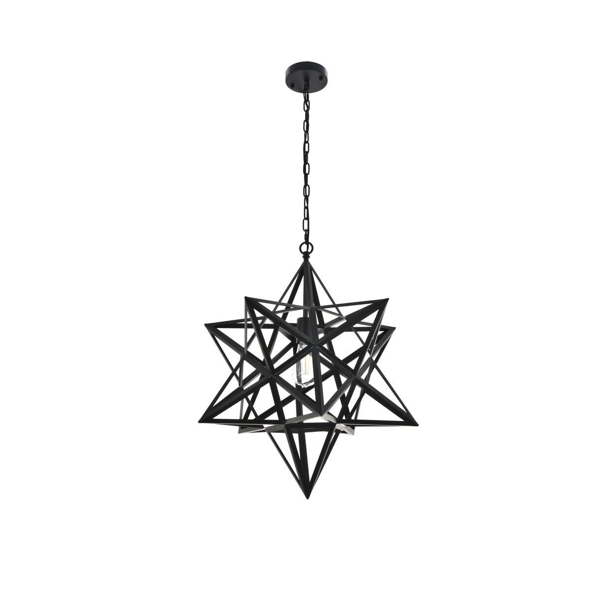 Elegant Lighting Nocturne 23 Inch Large Pendant