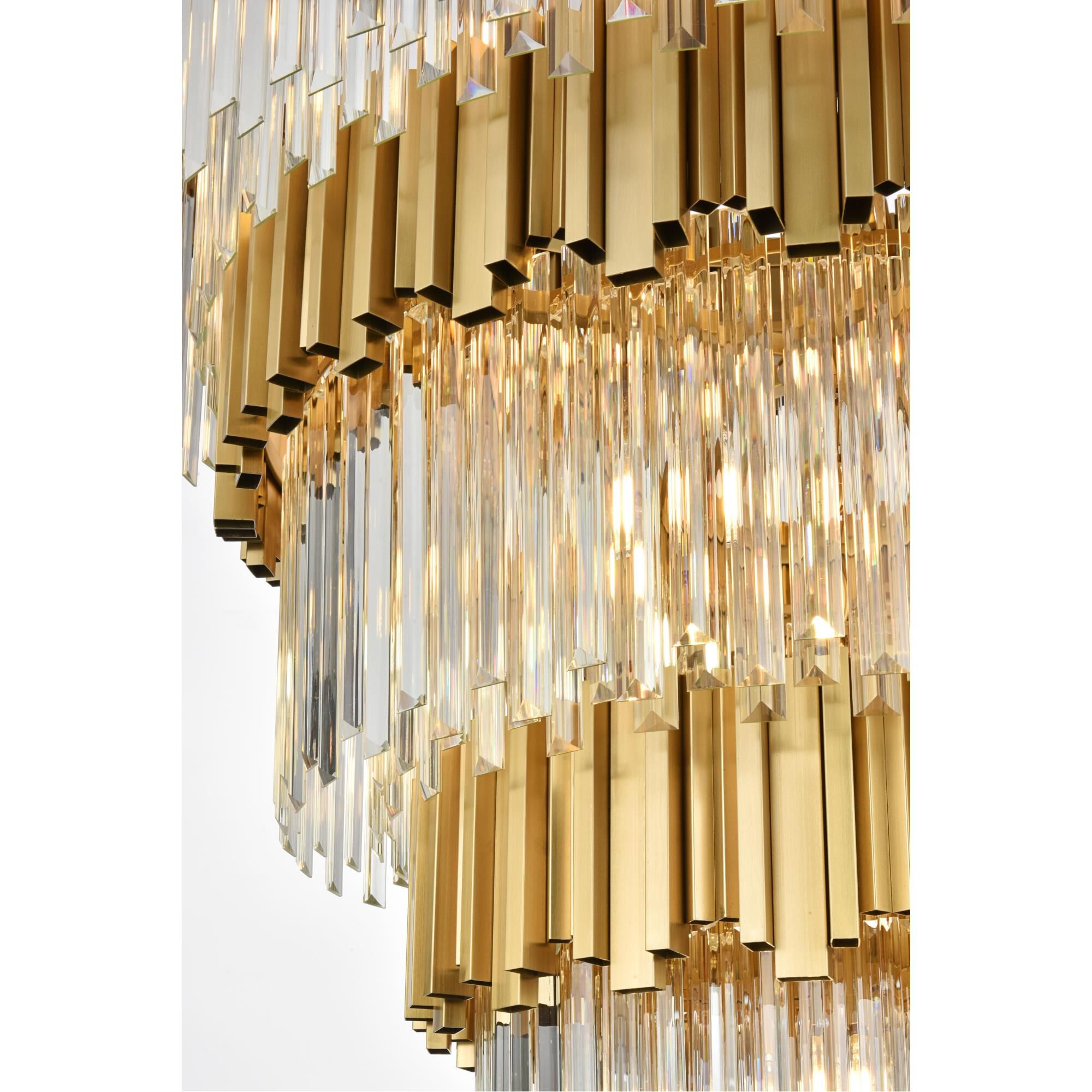 Willow 40 Inch Chandelier by Elegant Lighting
