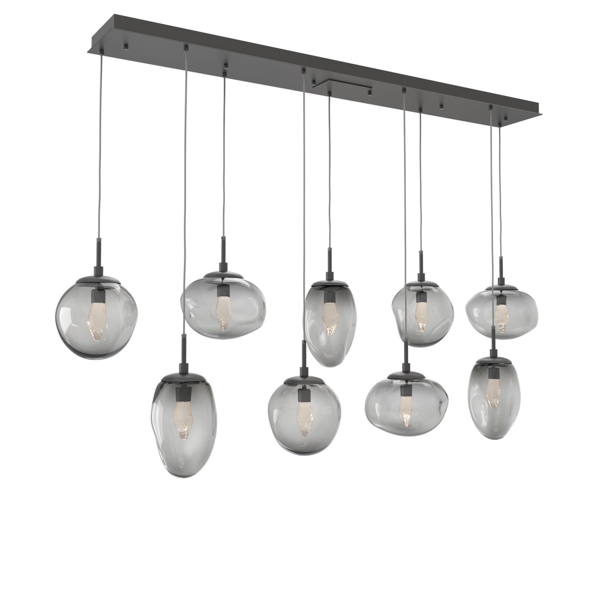 Shown in Graphite finish and Geo Inner And Smoke Outer glass