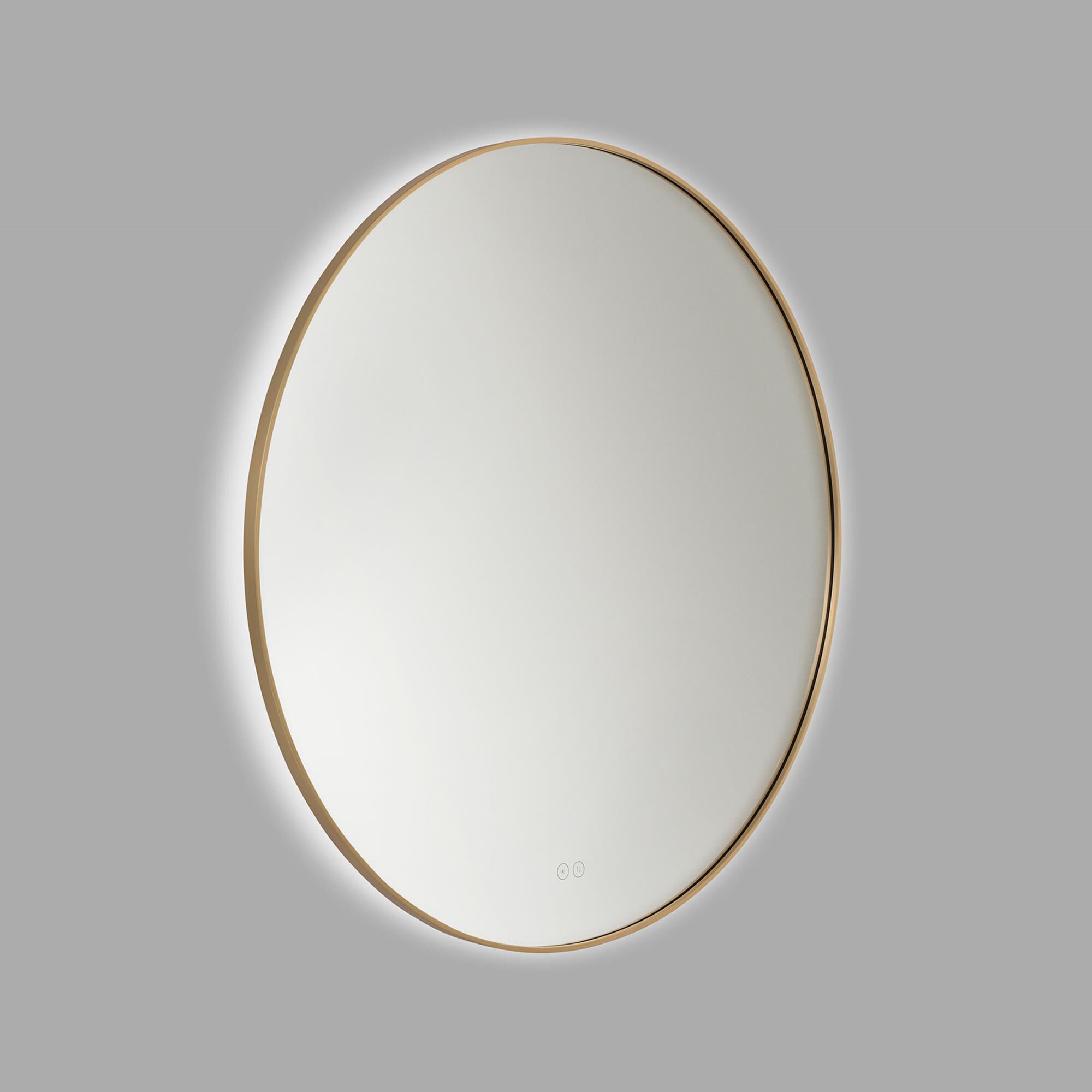 Shown in Satin Brass finish and Mirror Glass shade