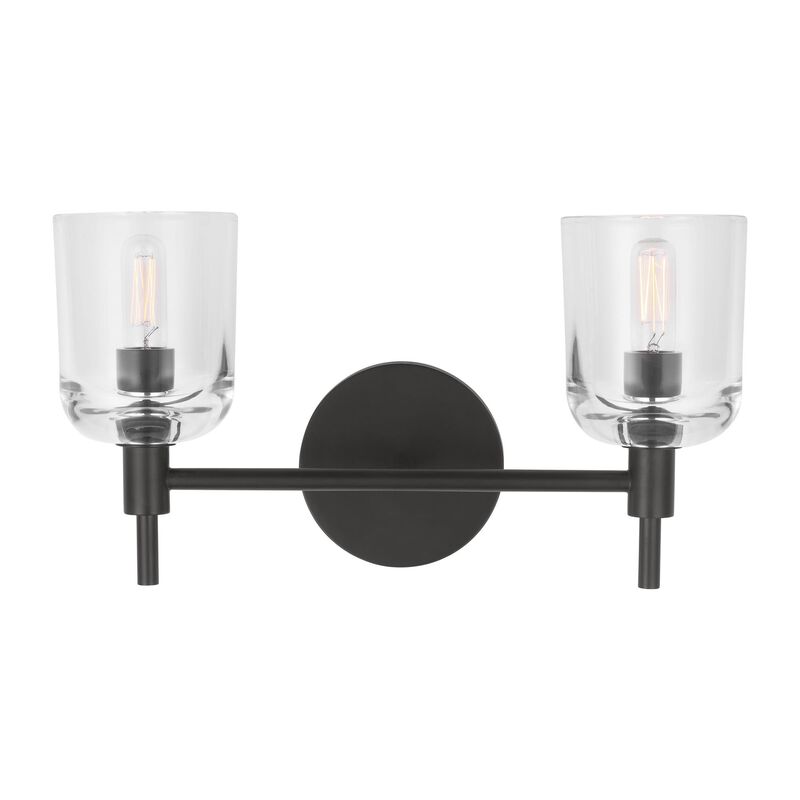 Thom Filicia Hartley 15 Inch 2 Light Bath Vanity Light by Visual Comfort Studio