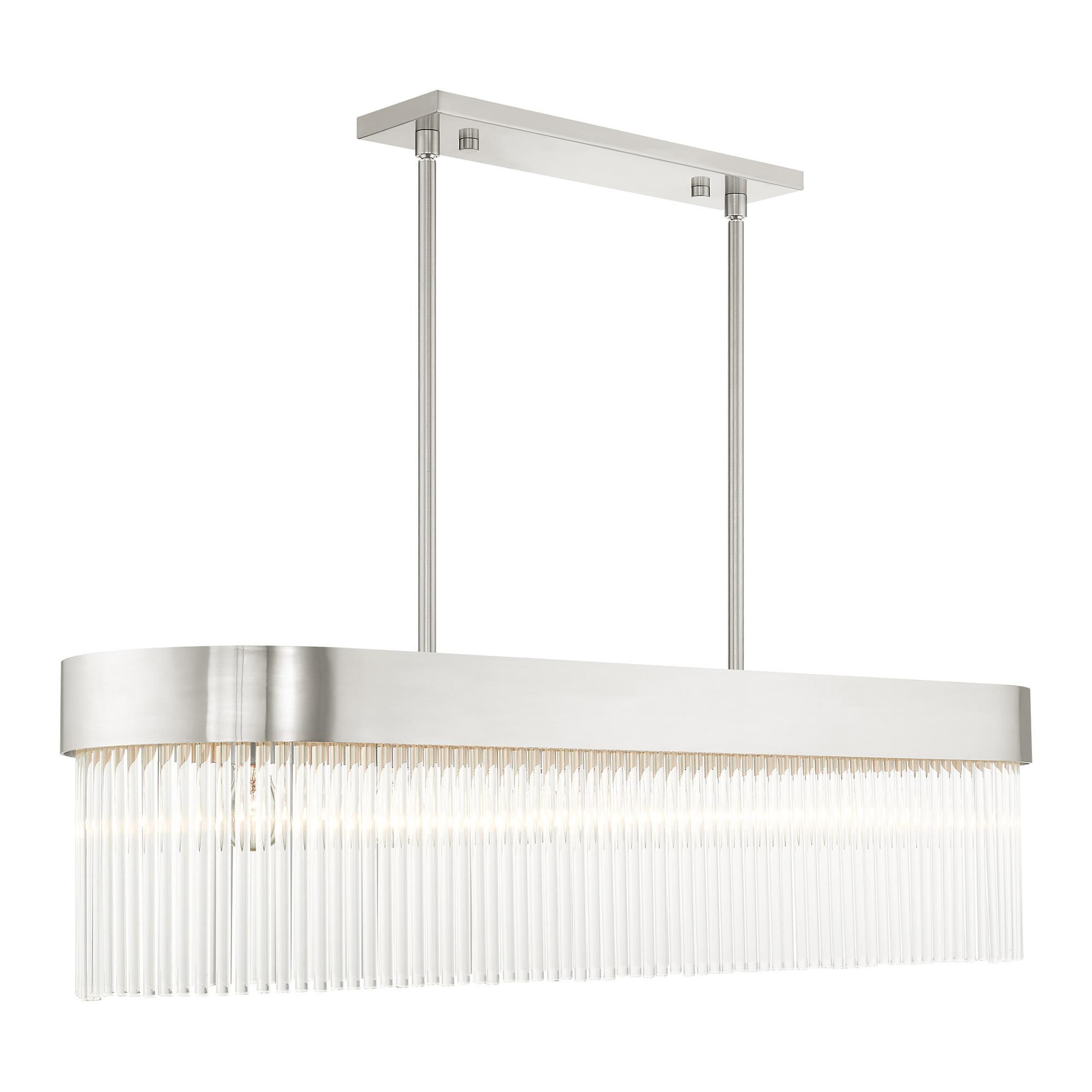 Norwich 42 Inch 6 Light Linear Suspension Light by Livex Lighting