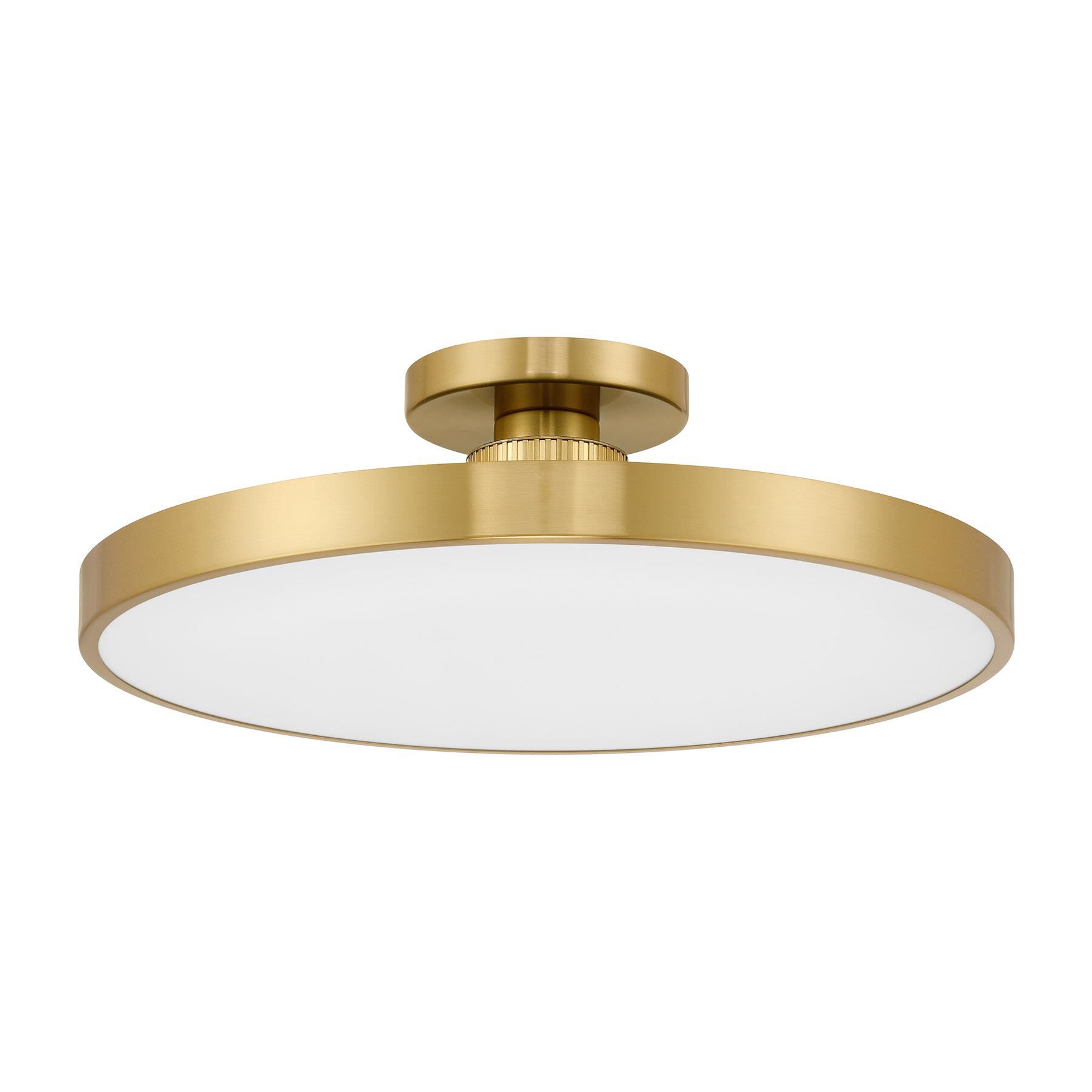Thayer 20 Inch Semi Flush Mount by Savoy House