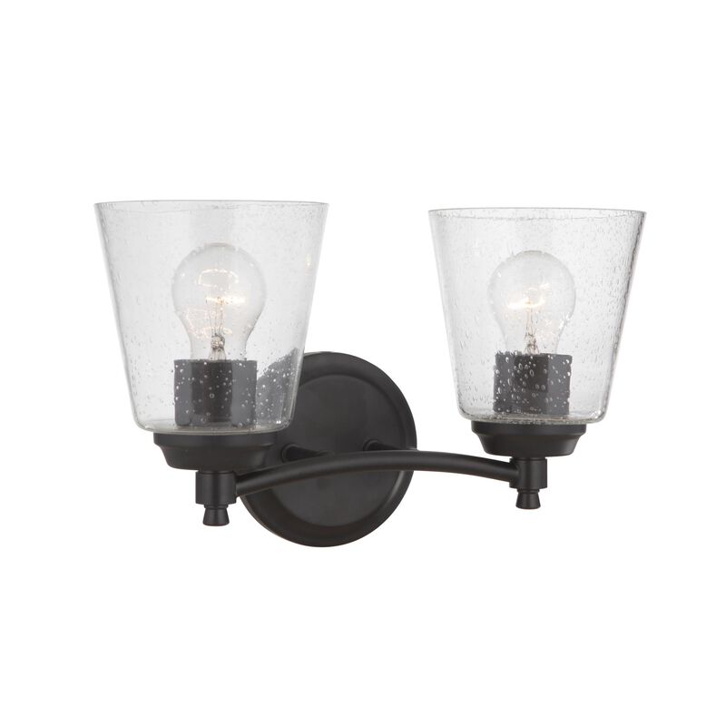 Tyler 14 Inch 2 Light Bath Vanity Light by Craftmade