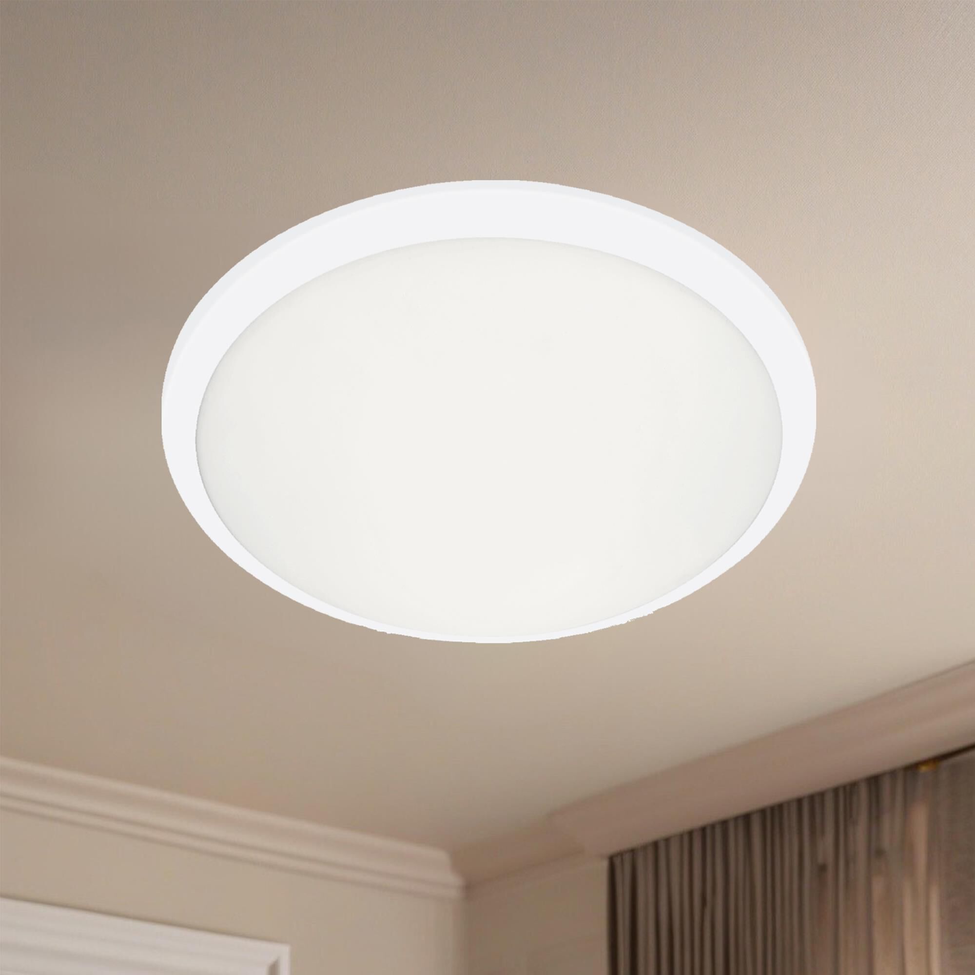 Shown in White finish and White Opal glass