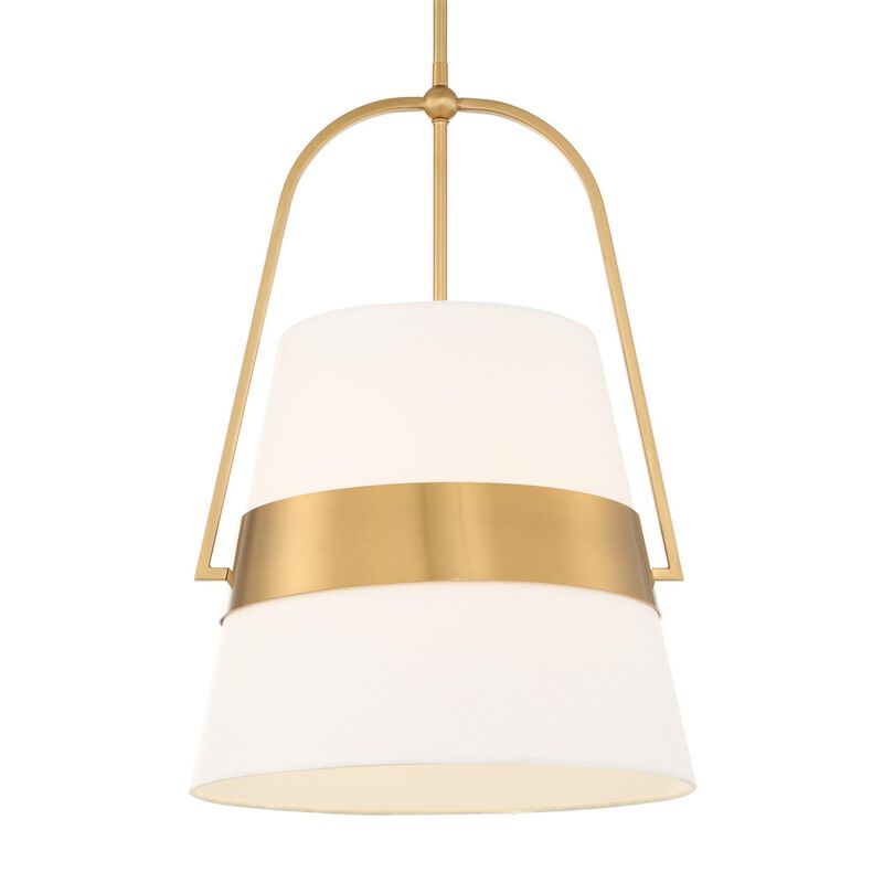 Sergio Orozco Designs Harness 15 Inch Large Pendant by Uttermost