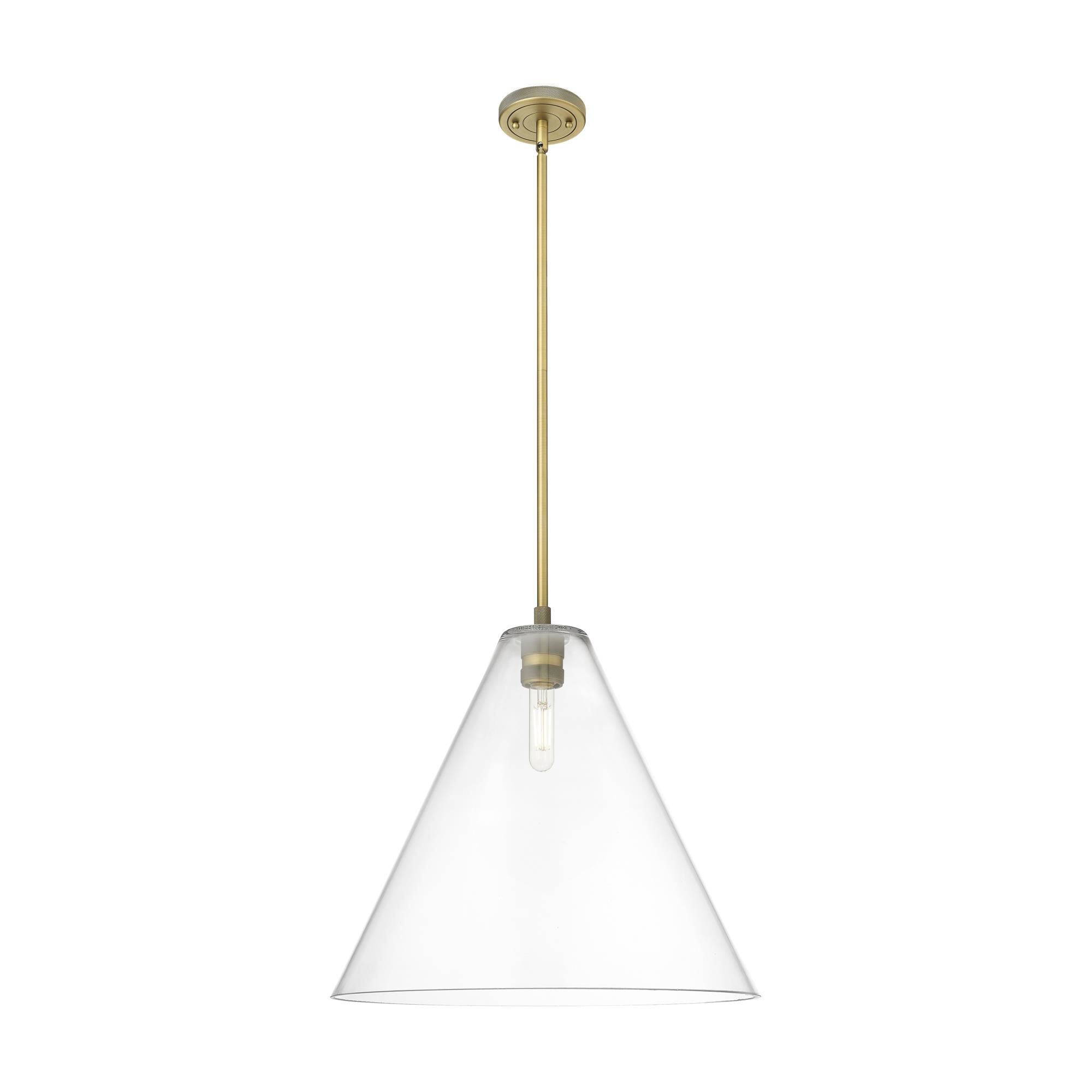 Shown in Brushed Brass finish