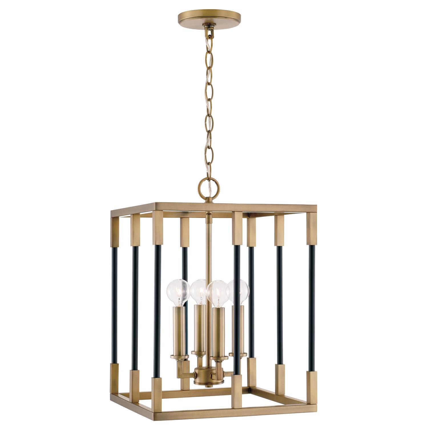 Bleeker 13 Inch Cage Pendant by Capital Lighting Fixture Company