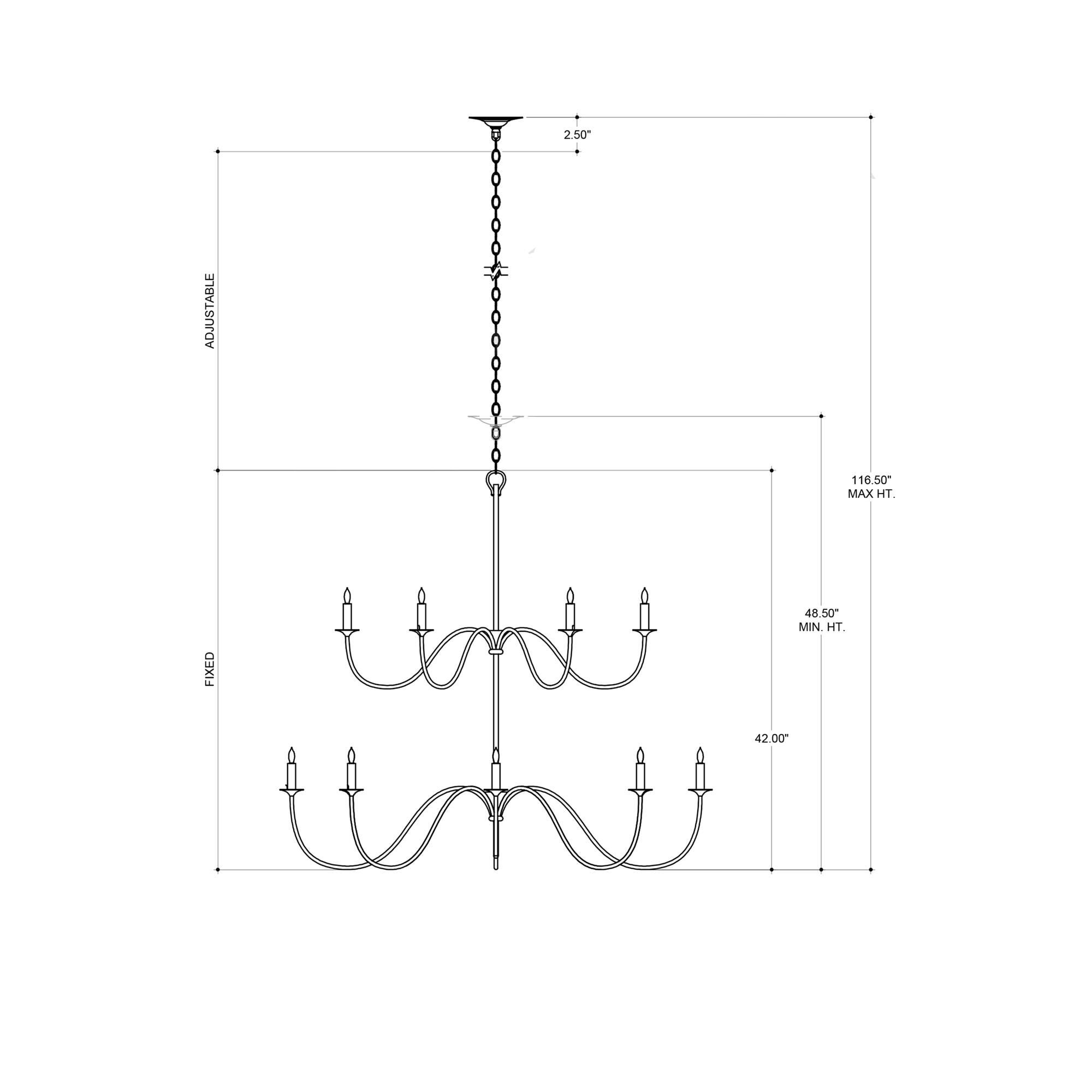 Tirrell Large Chandelier,