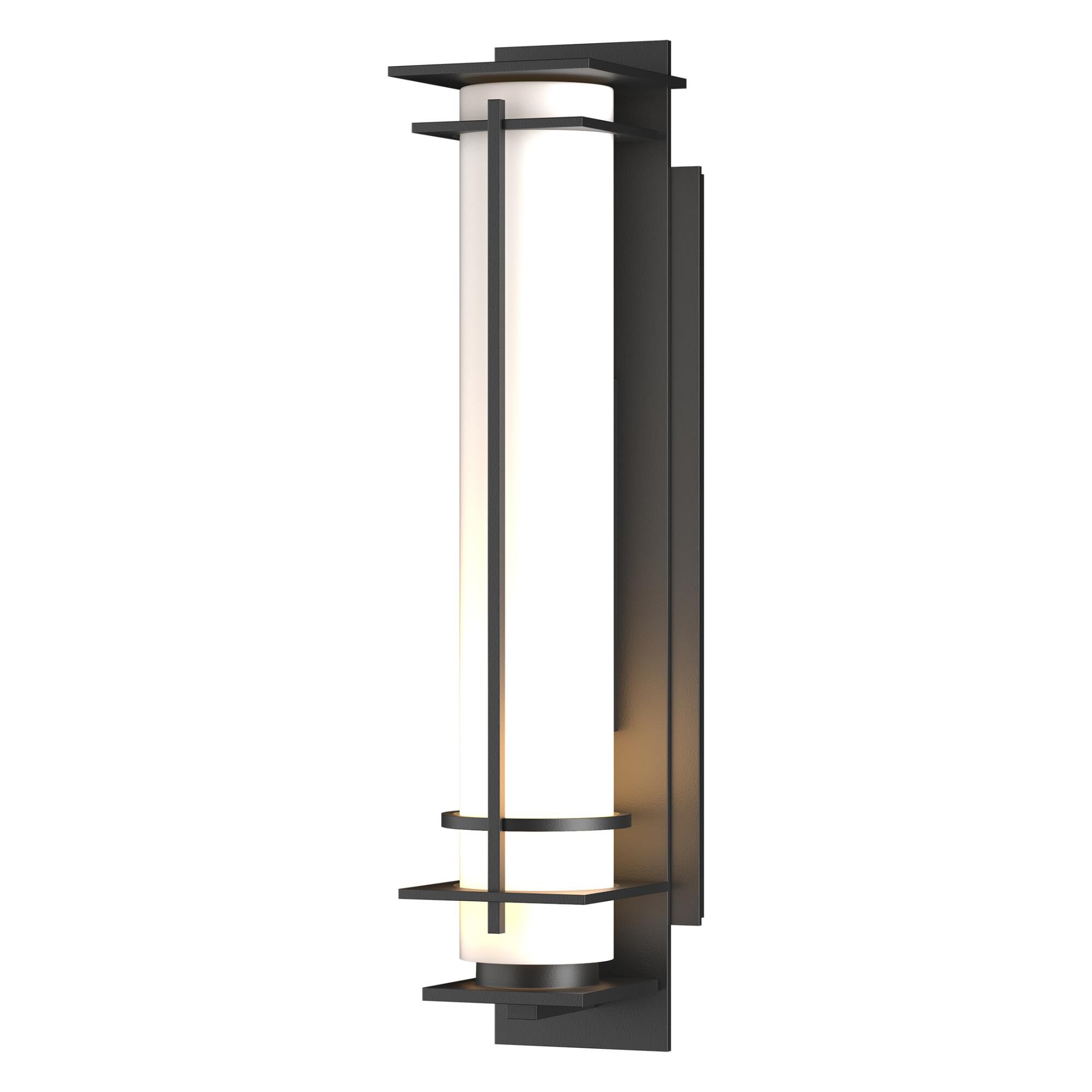 Shown in Black finish and Opal  glass