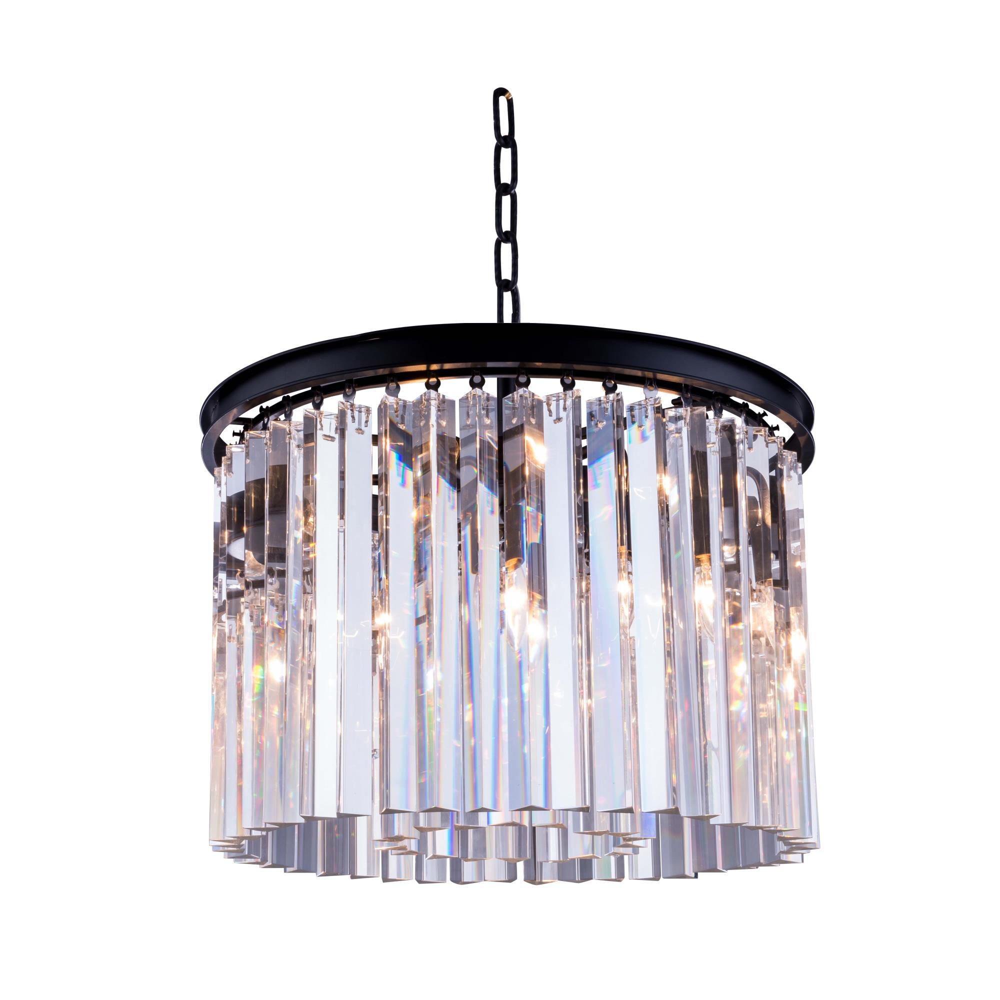 Sydney 20 Inch 6 Light Mini Chandelier by Elegant Lighting