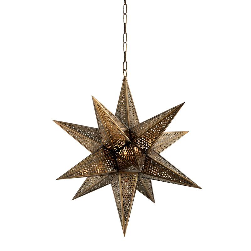 Martyn Lawrence Bullard Star of the East Medium Chandelier by Corbett Lighting