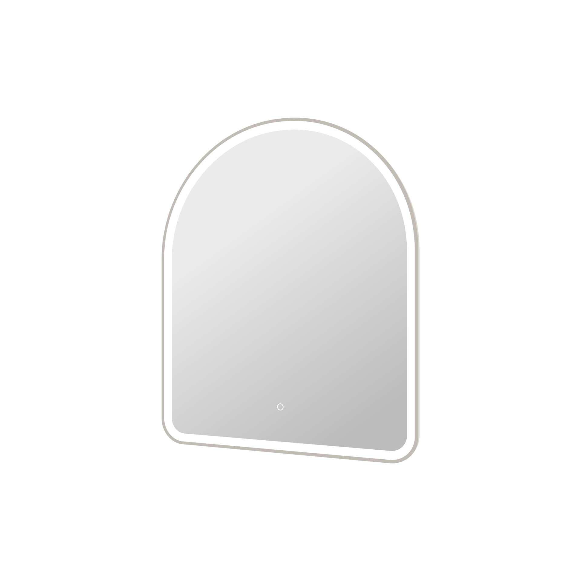 Harmoni 42 Inch Arched LED Lighted Mirror by Elegant Decor
