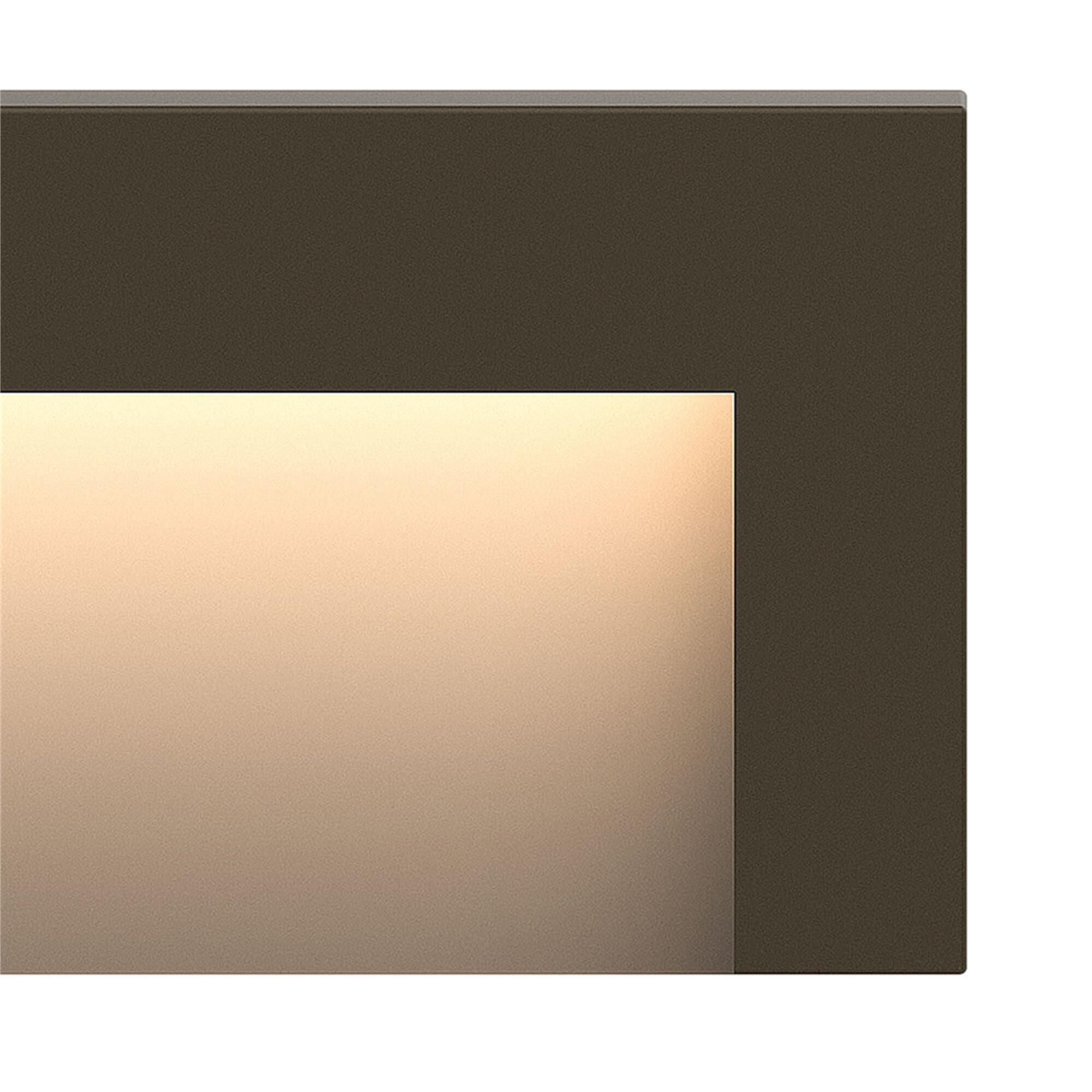 Shown in Bronze finish and Etched glass