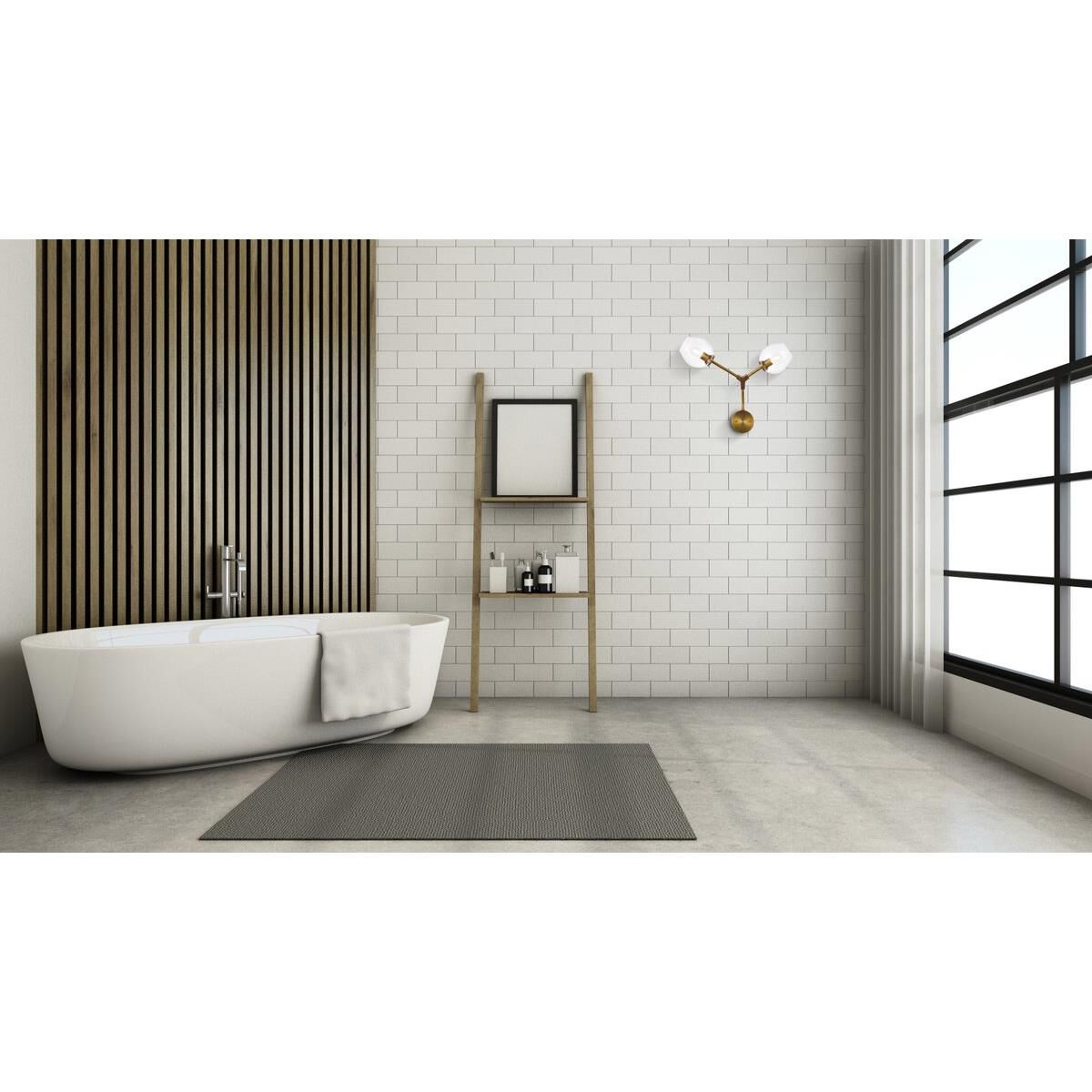 Shown in Brass finish and Clear glass