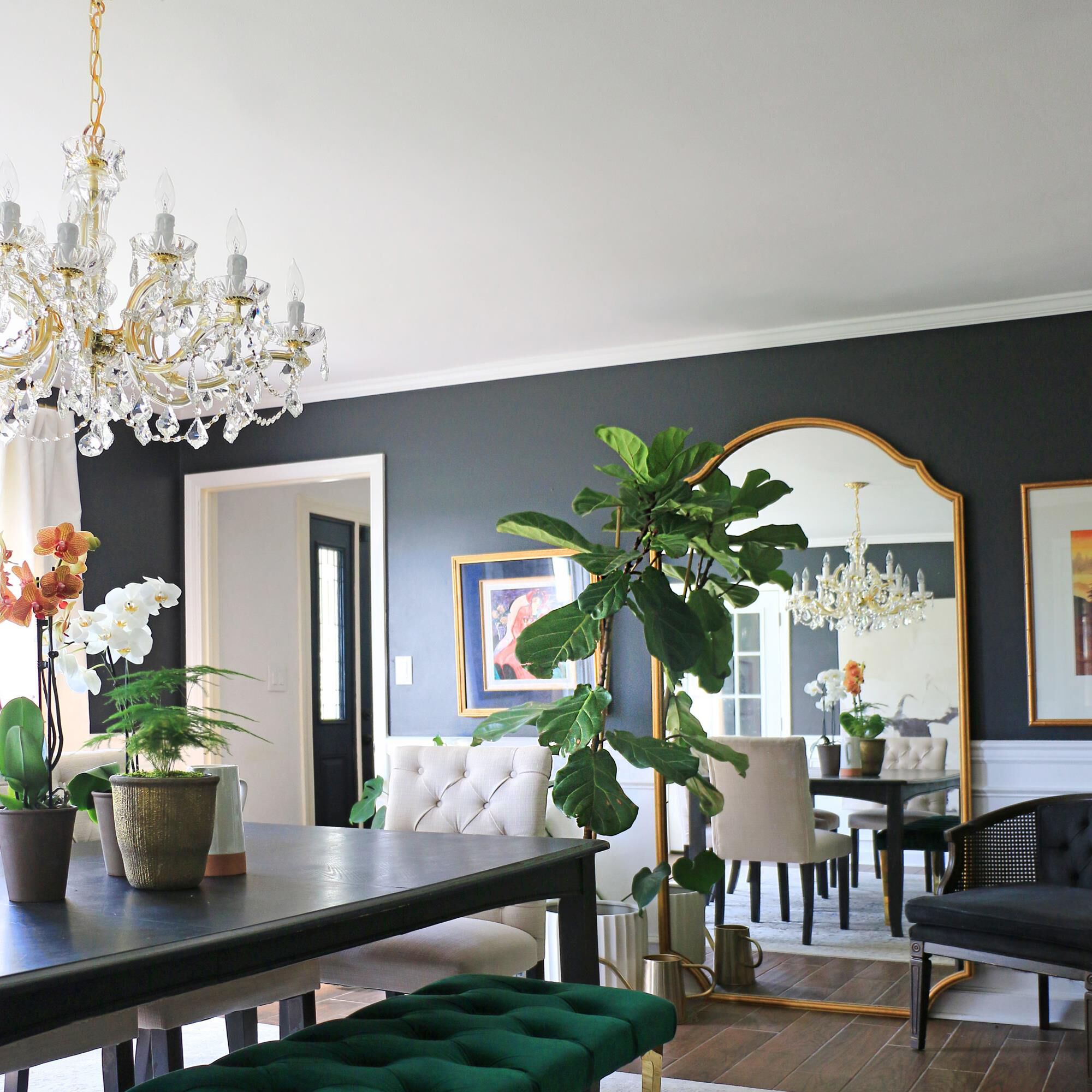 Maria Theresa 29 Inch 12 Light Chandelier by Crystorama