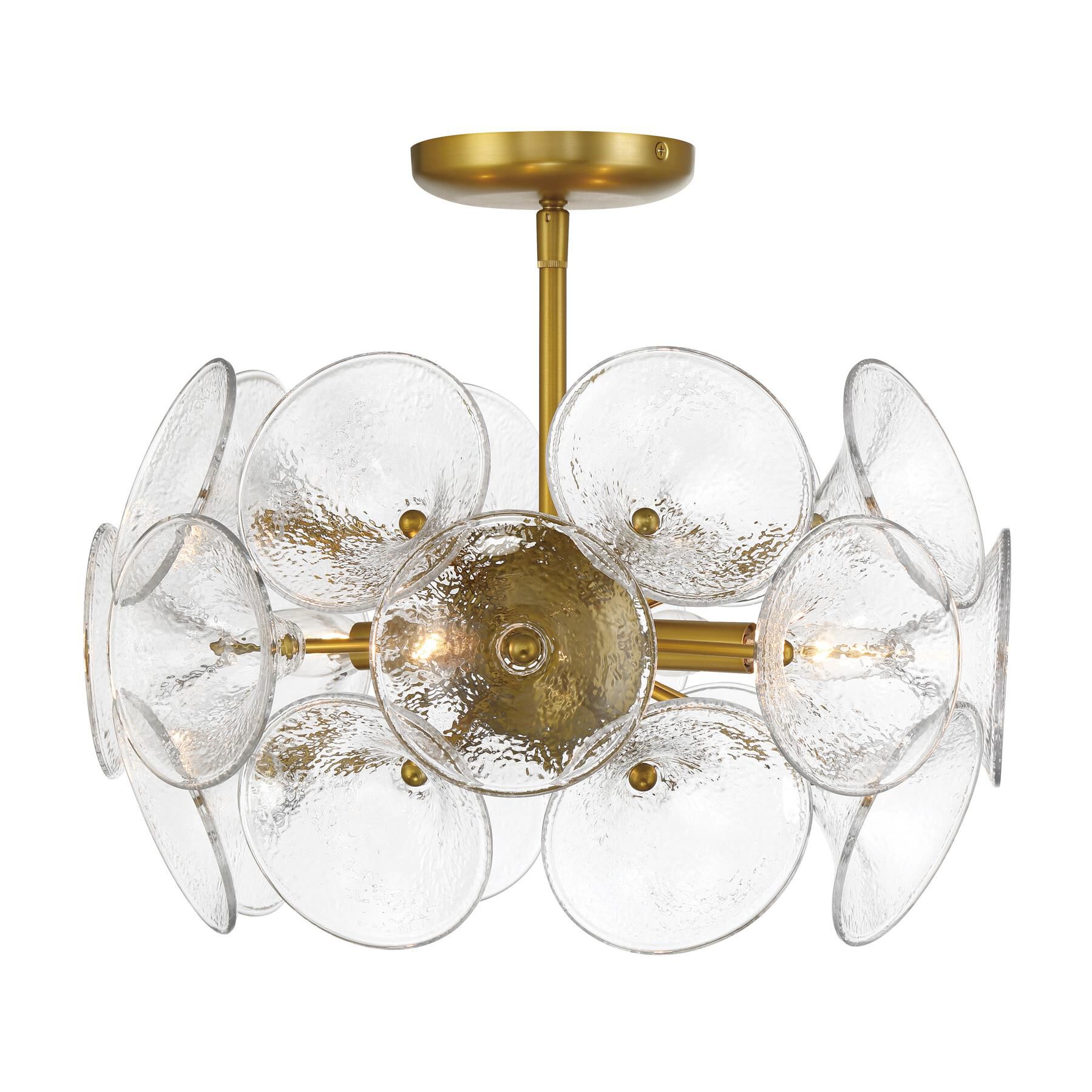 Winter 16 Inch Semi Flush Mount by Minka Lavery