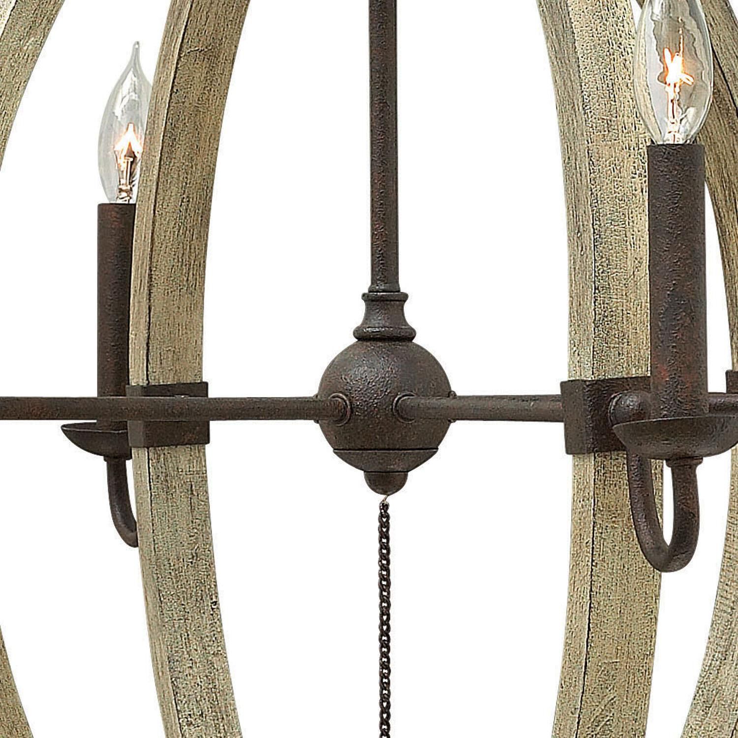 Middlefield 31 Inch 6 Light Chandelier by Fredrick Ramond