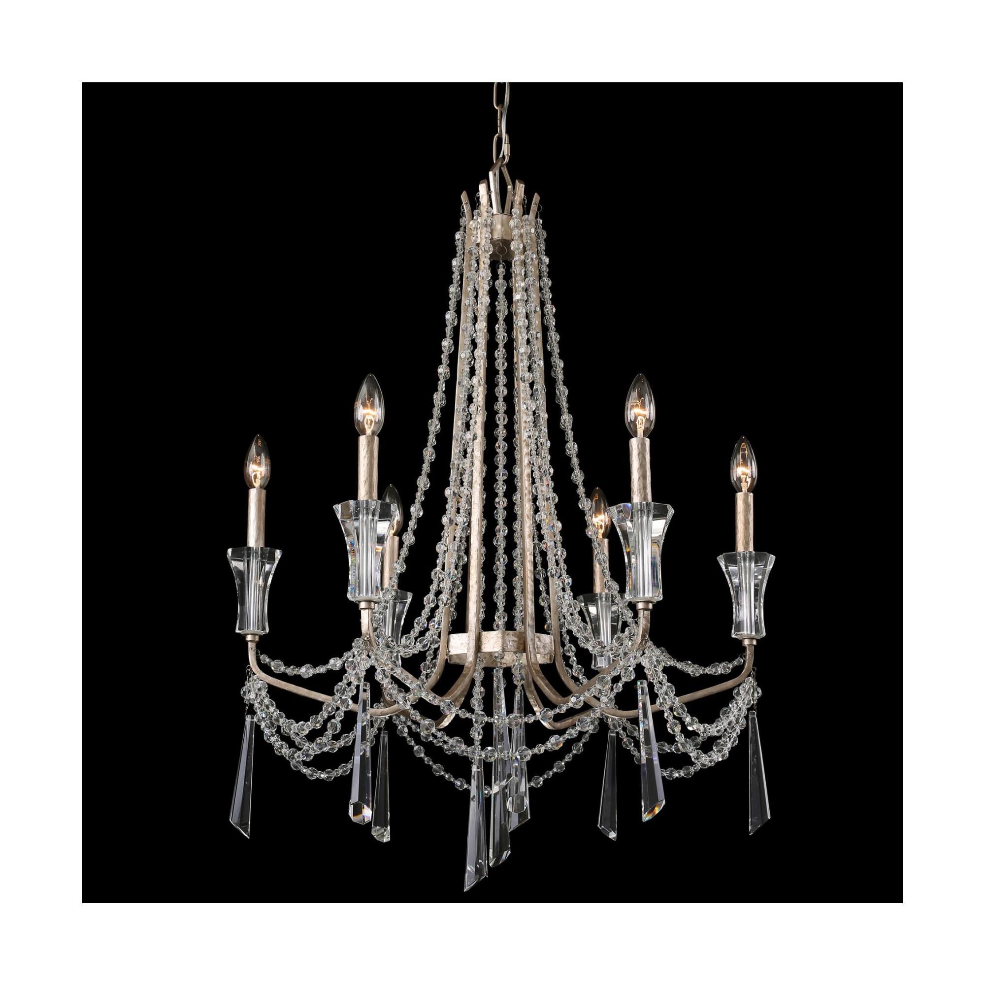 Barcelona 27 Inch 6 Light Chandelier by Varaluz